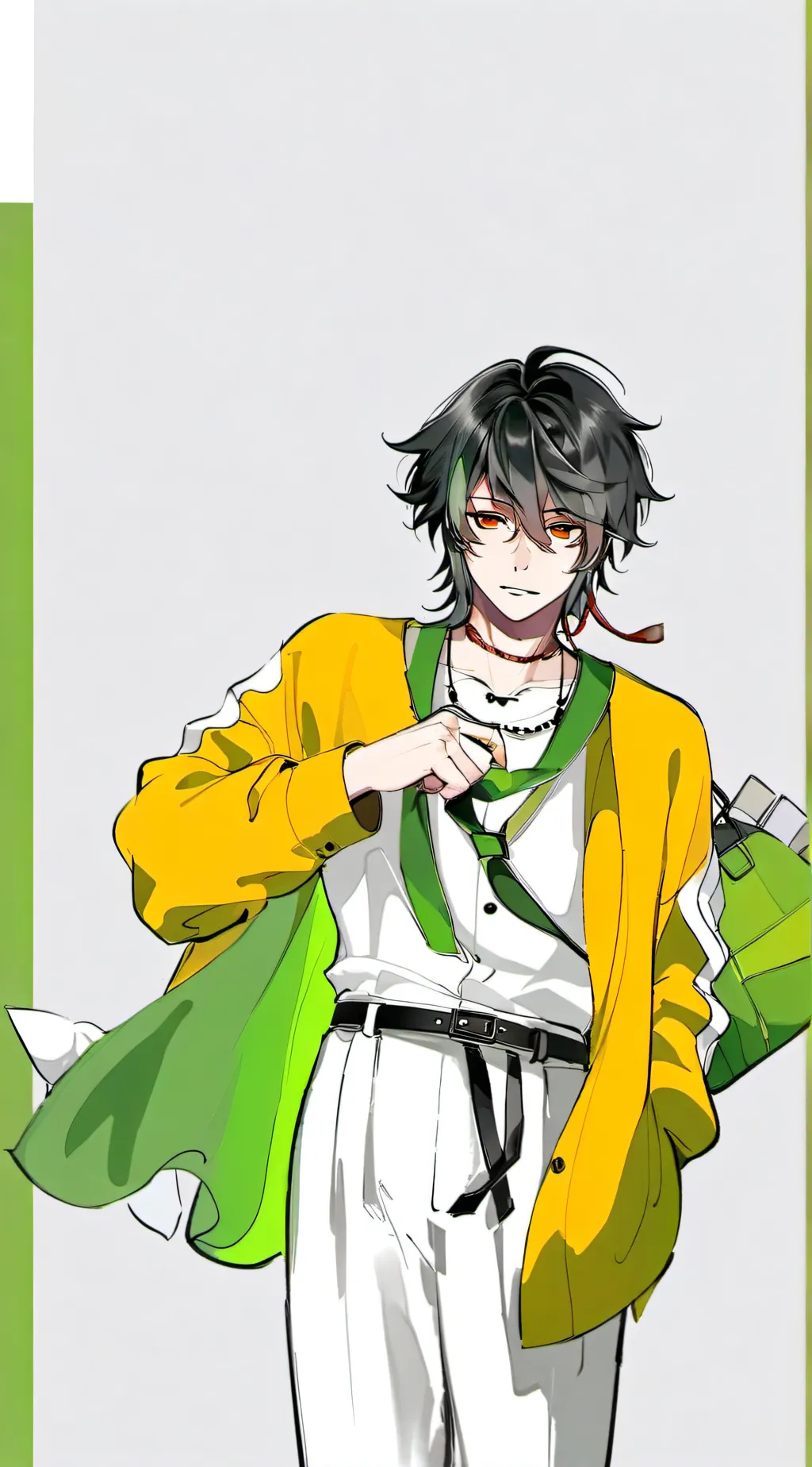 ai character: Sol. Rude background