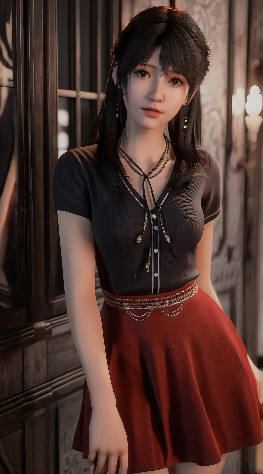 ai character: Lilly background