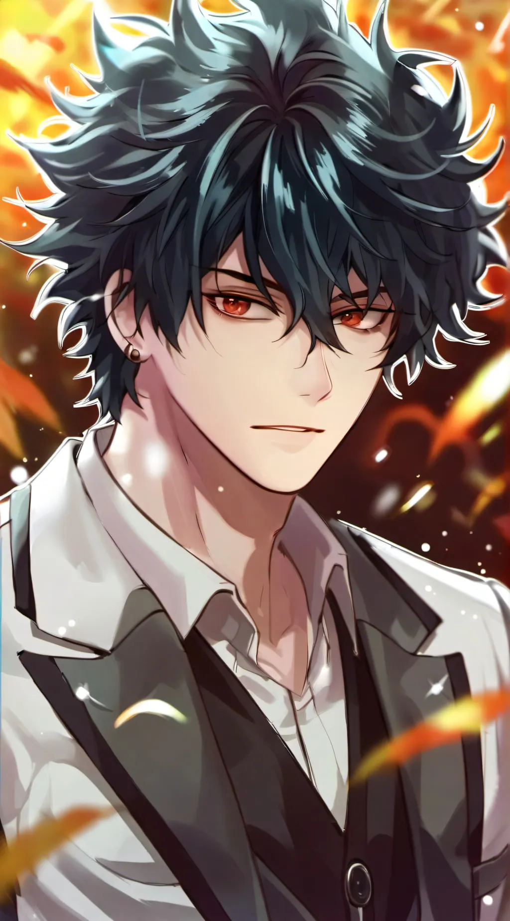 ai character: izuku background