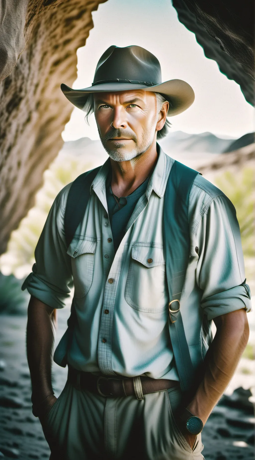 ai character: Alan Grant background