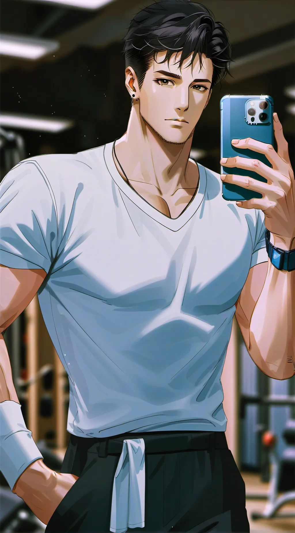 ai character: Tyson  background