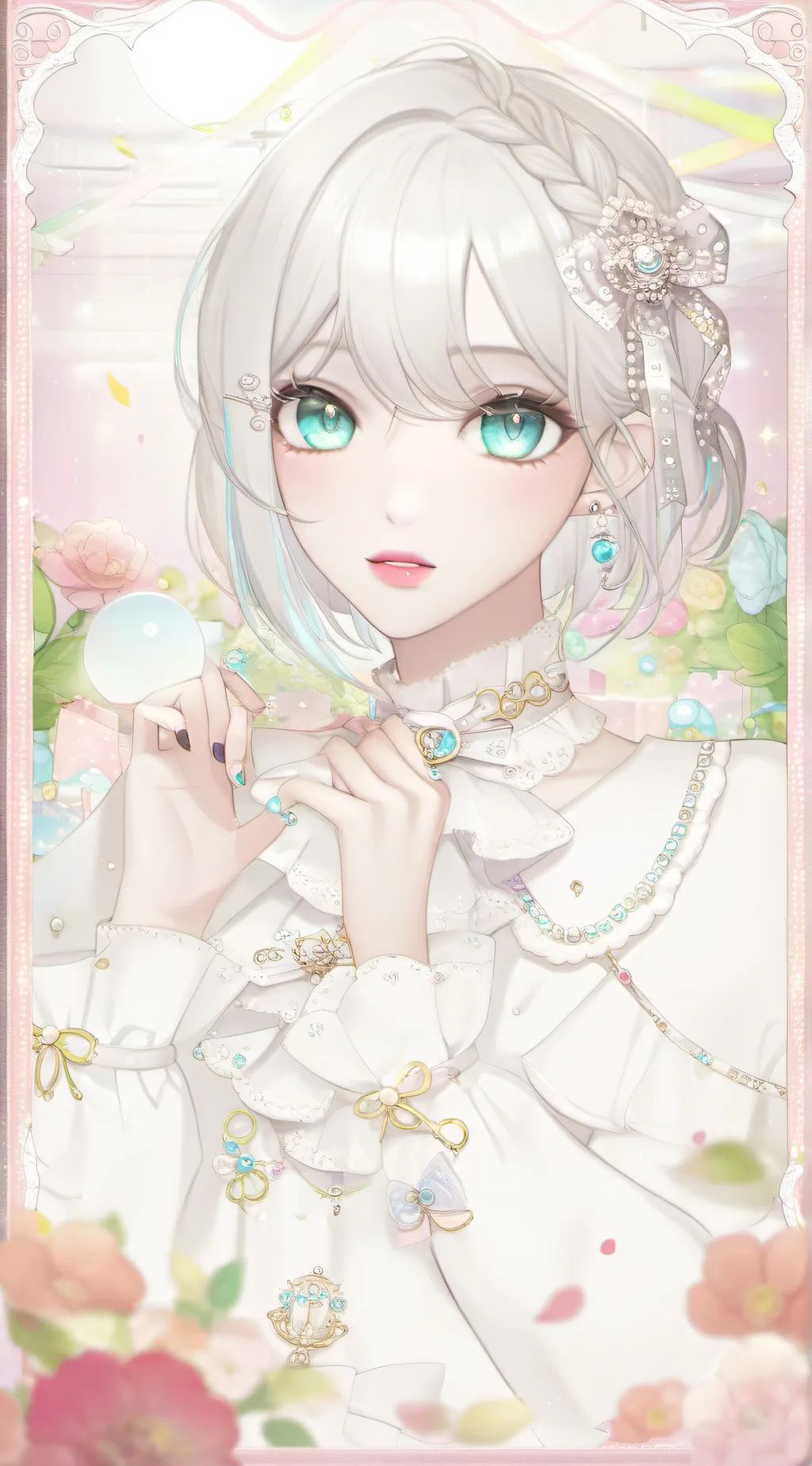 ai character: Sarah royalty(qg) background