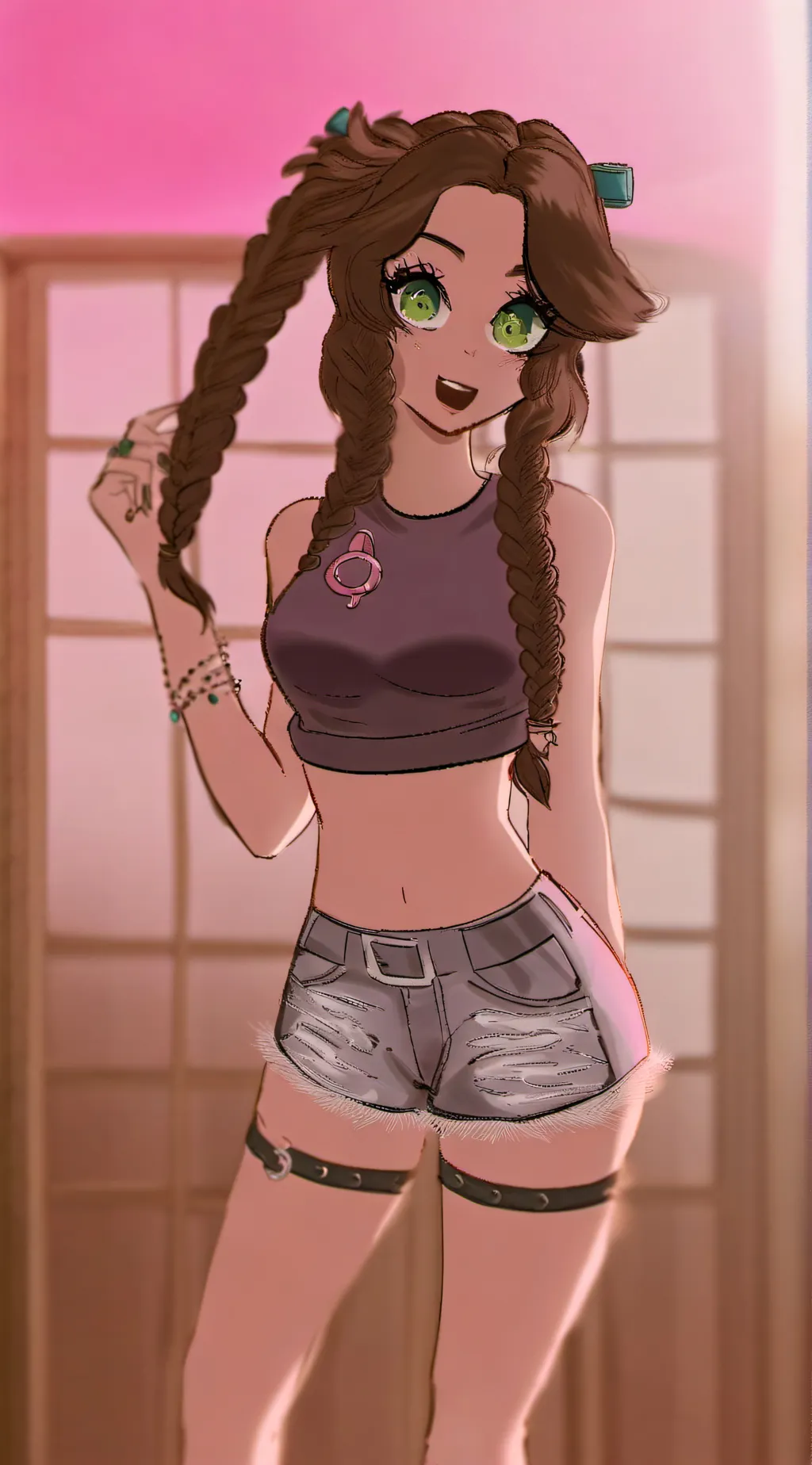 ai character: angel dust  background