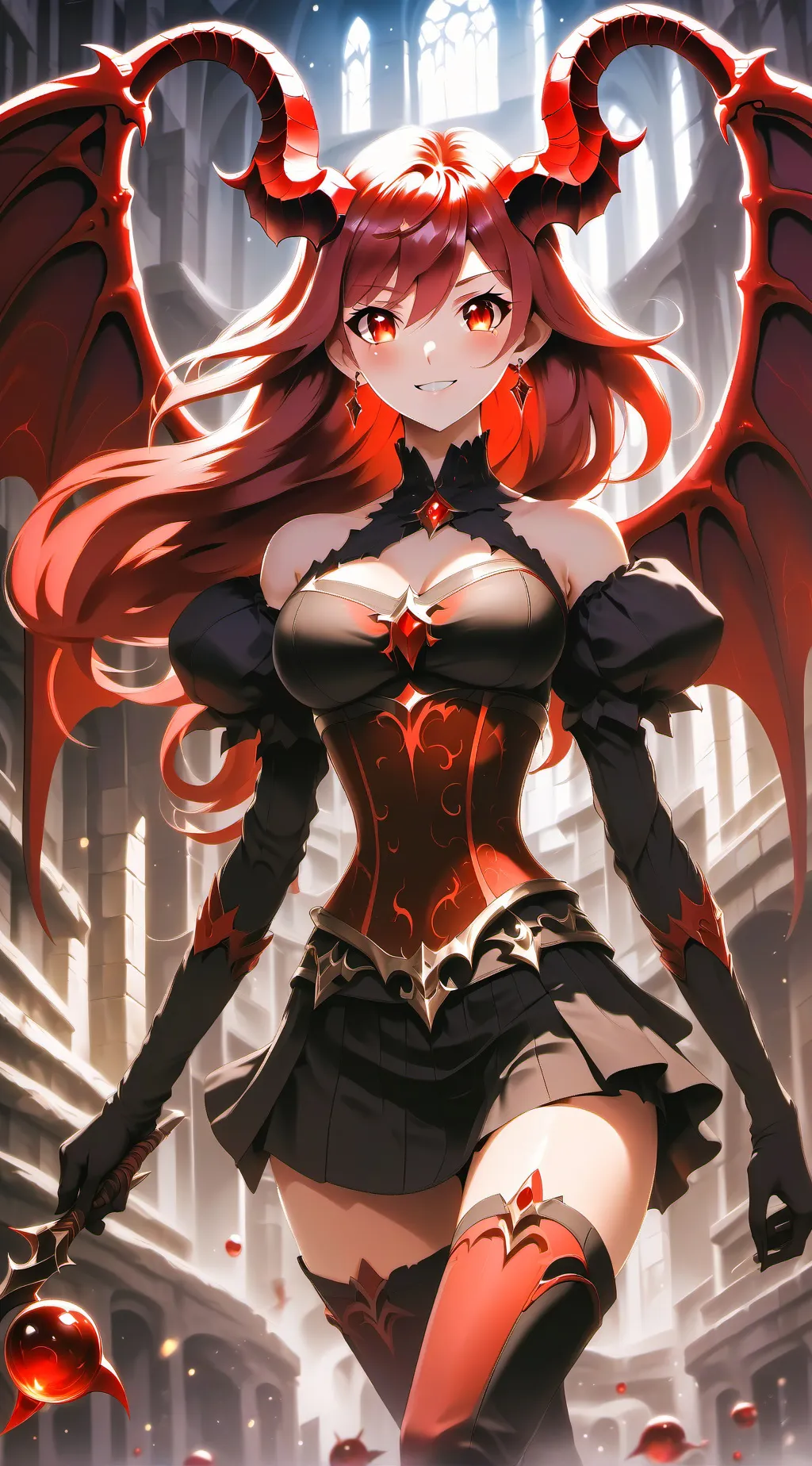 ai character: Ruby background