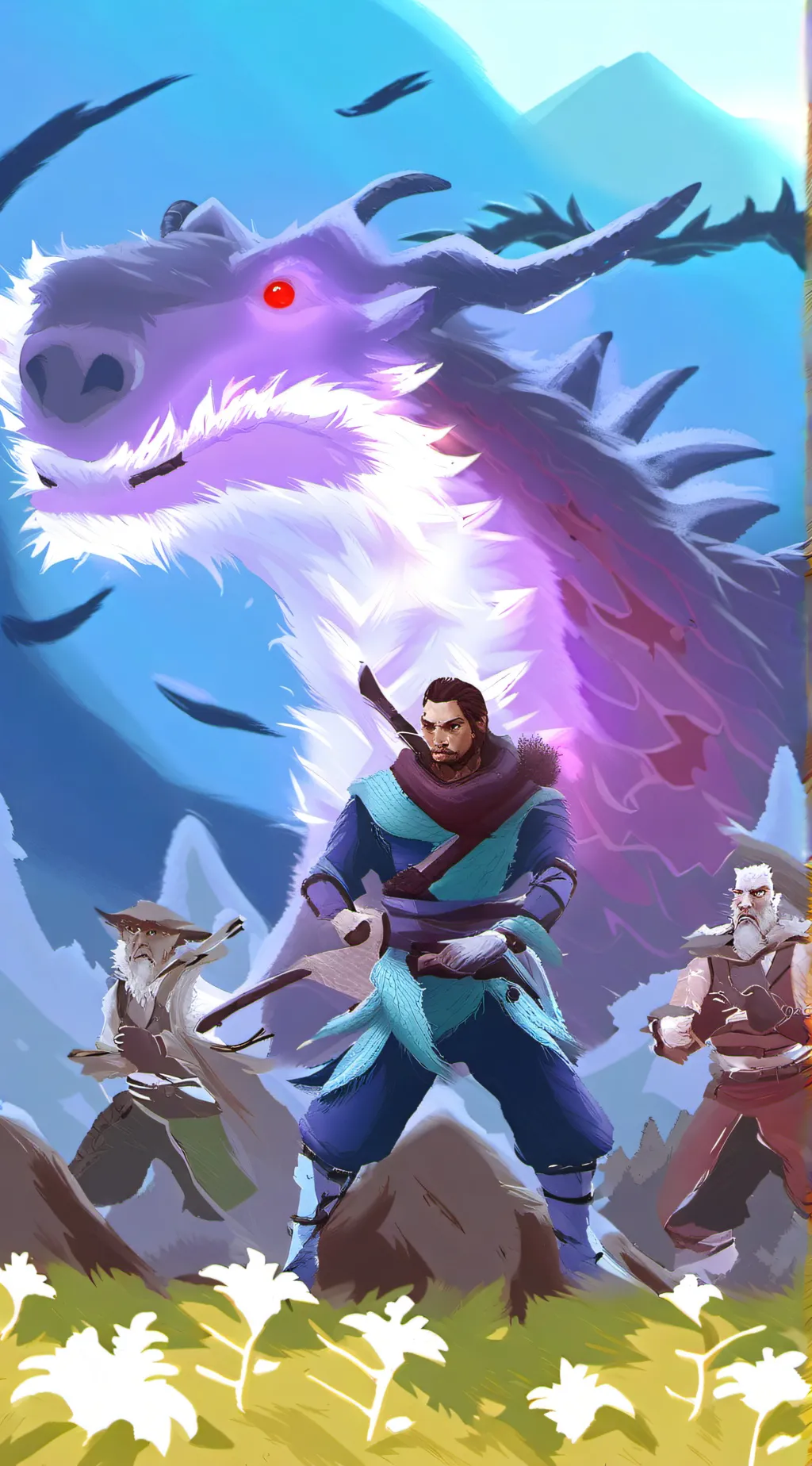ai character: dragonheart sealer background