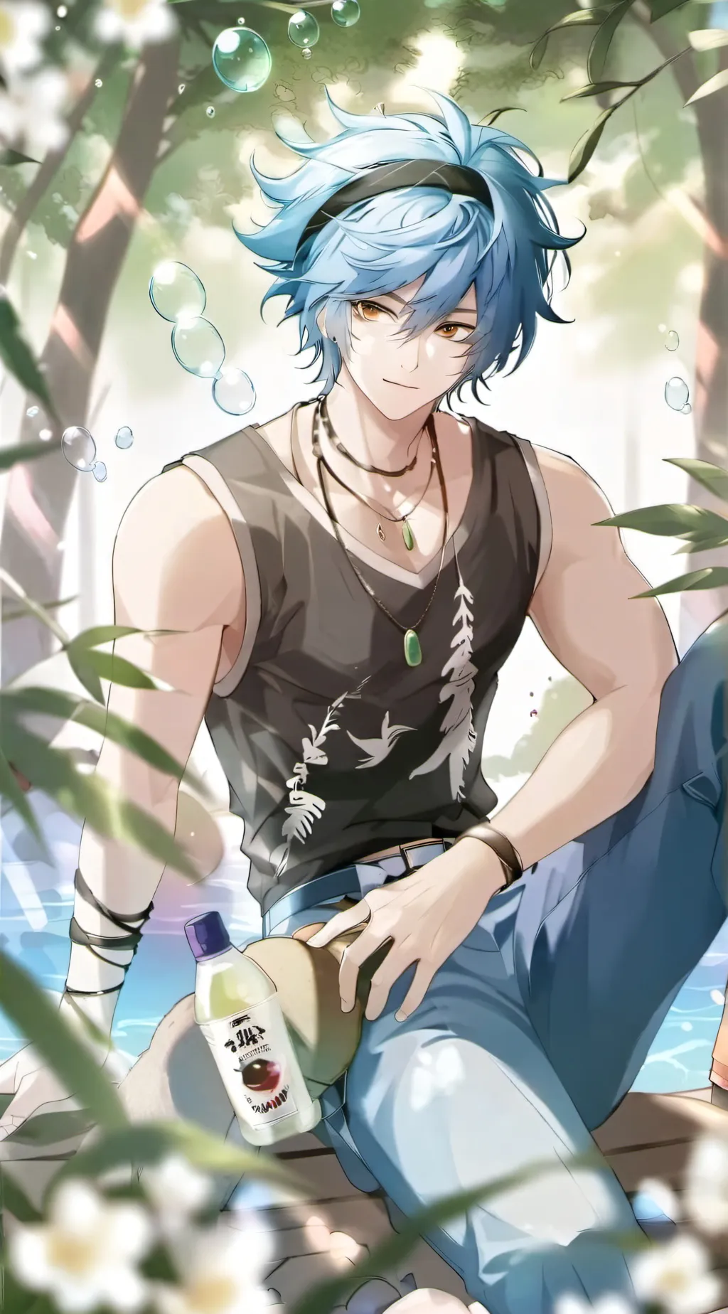ai character: Apollo🫧 background