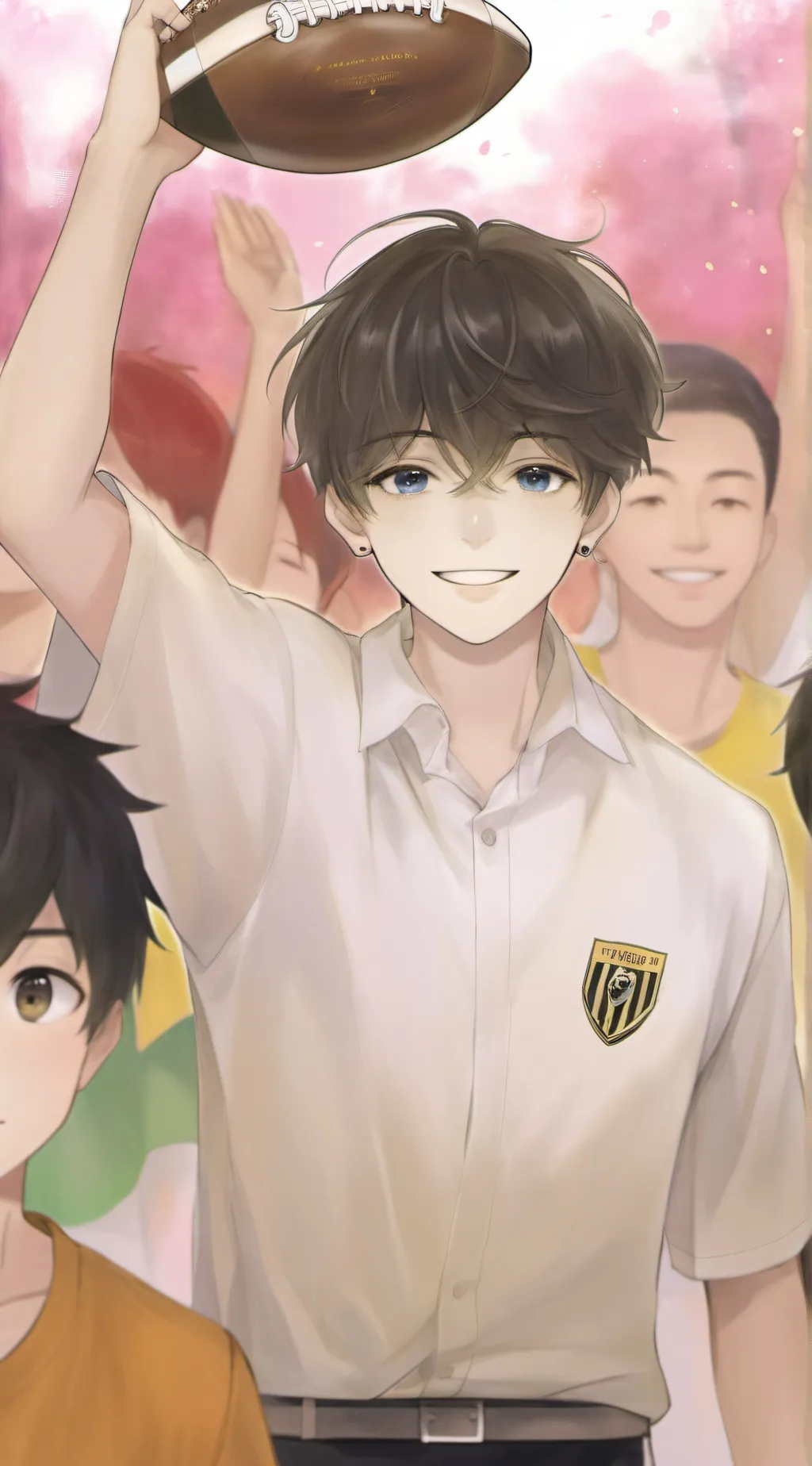 ai character: Liam  background