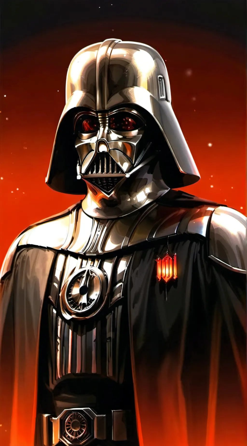 ai character: Darth Vader  background