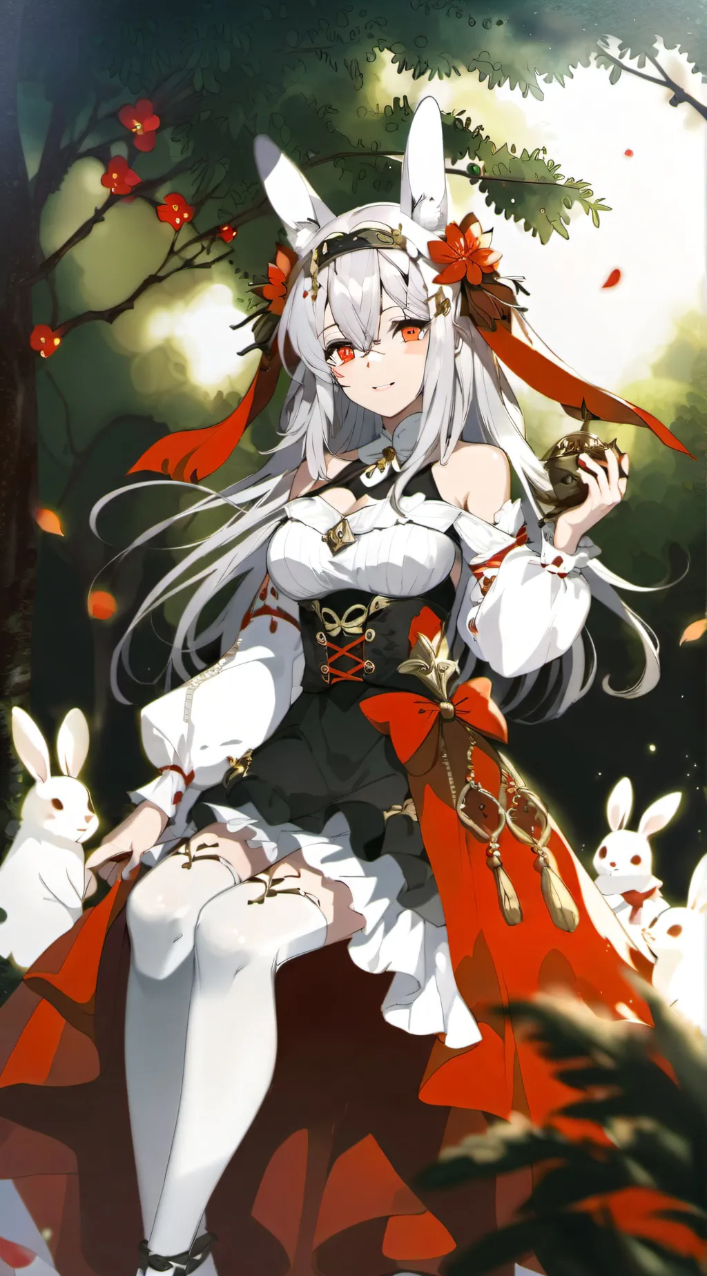 ai character: lily background