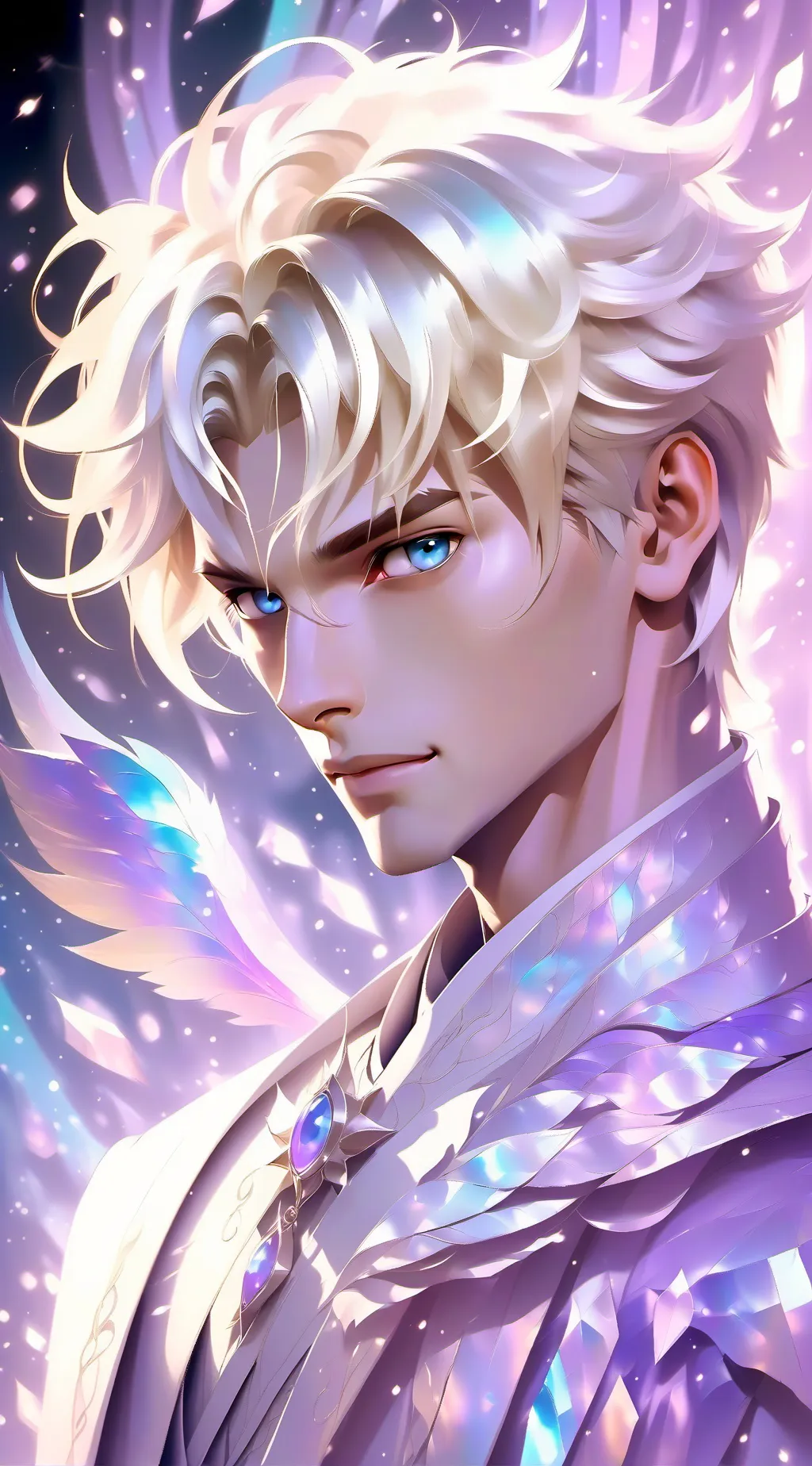ai character: Lucifer  background