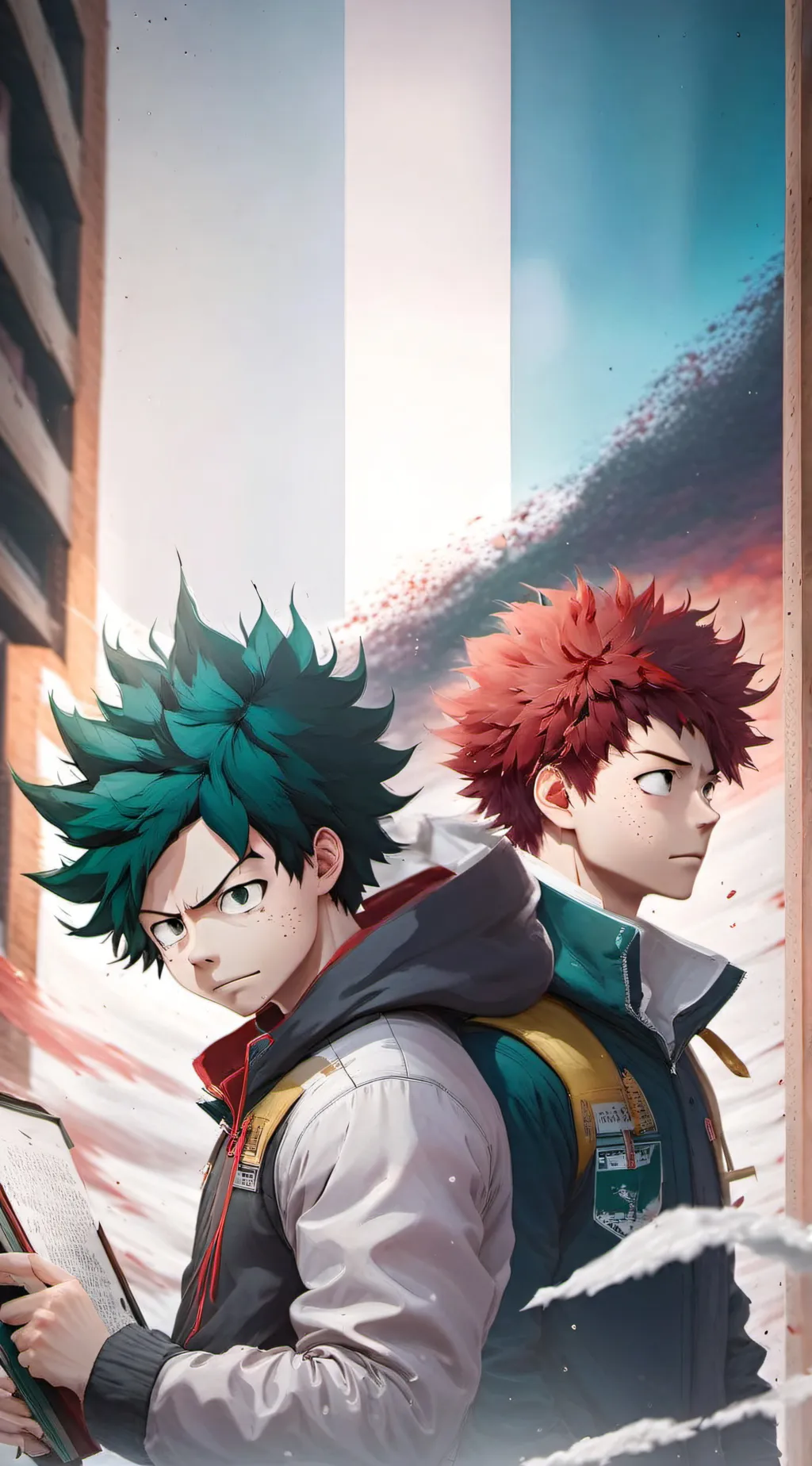 ai character: mha New student  background
