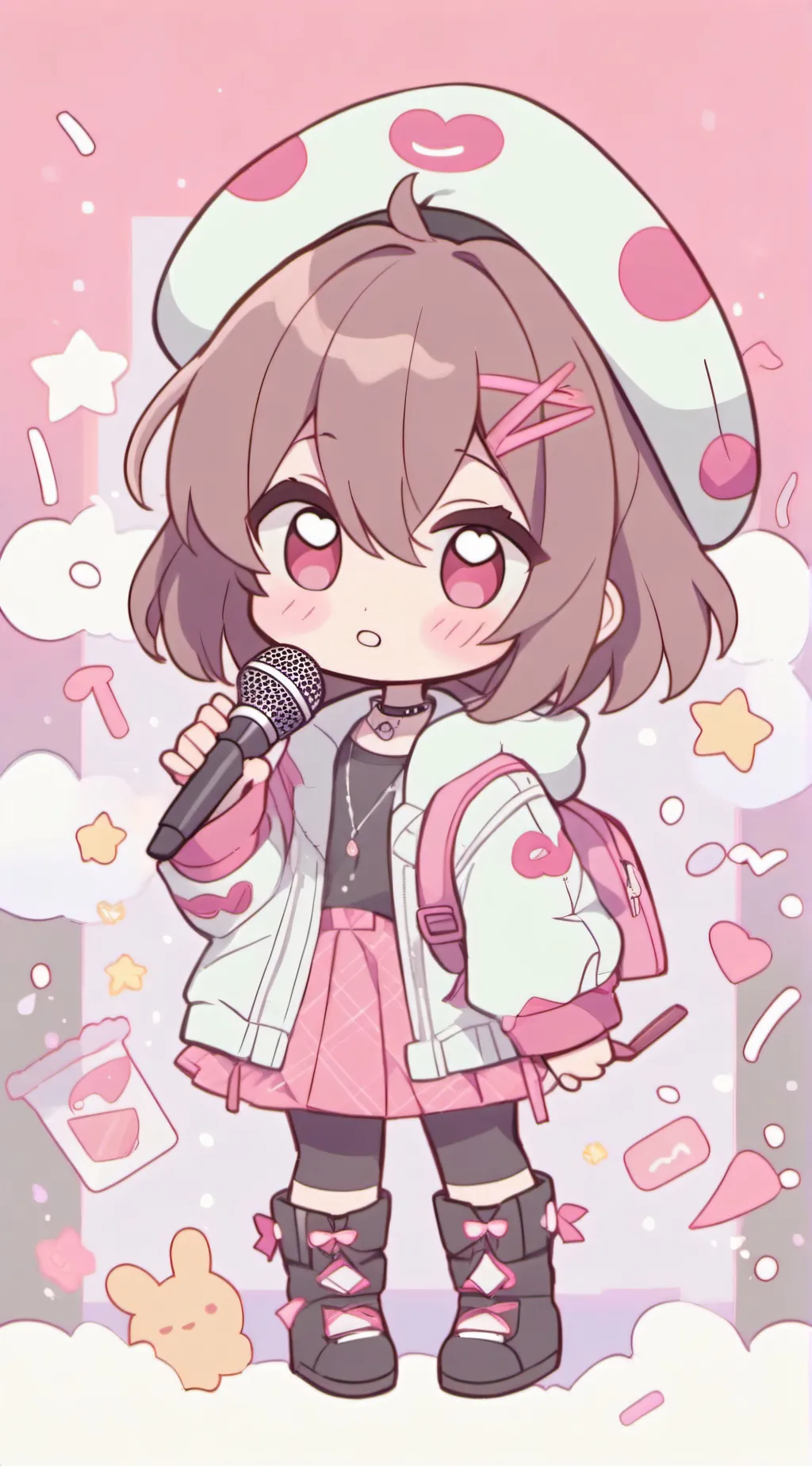 ai character: Stranger things  background
