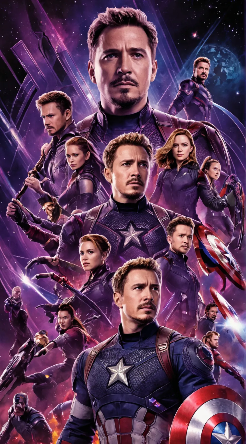 ai character: avengers endgame  background