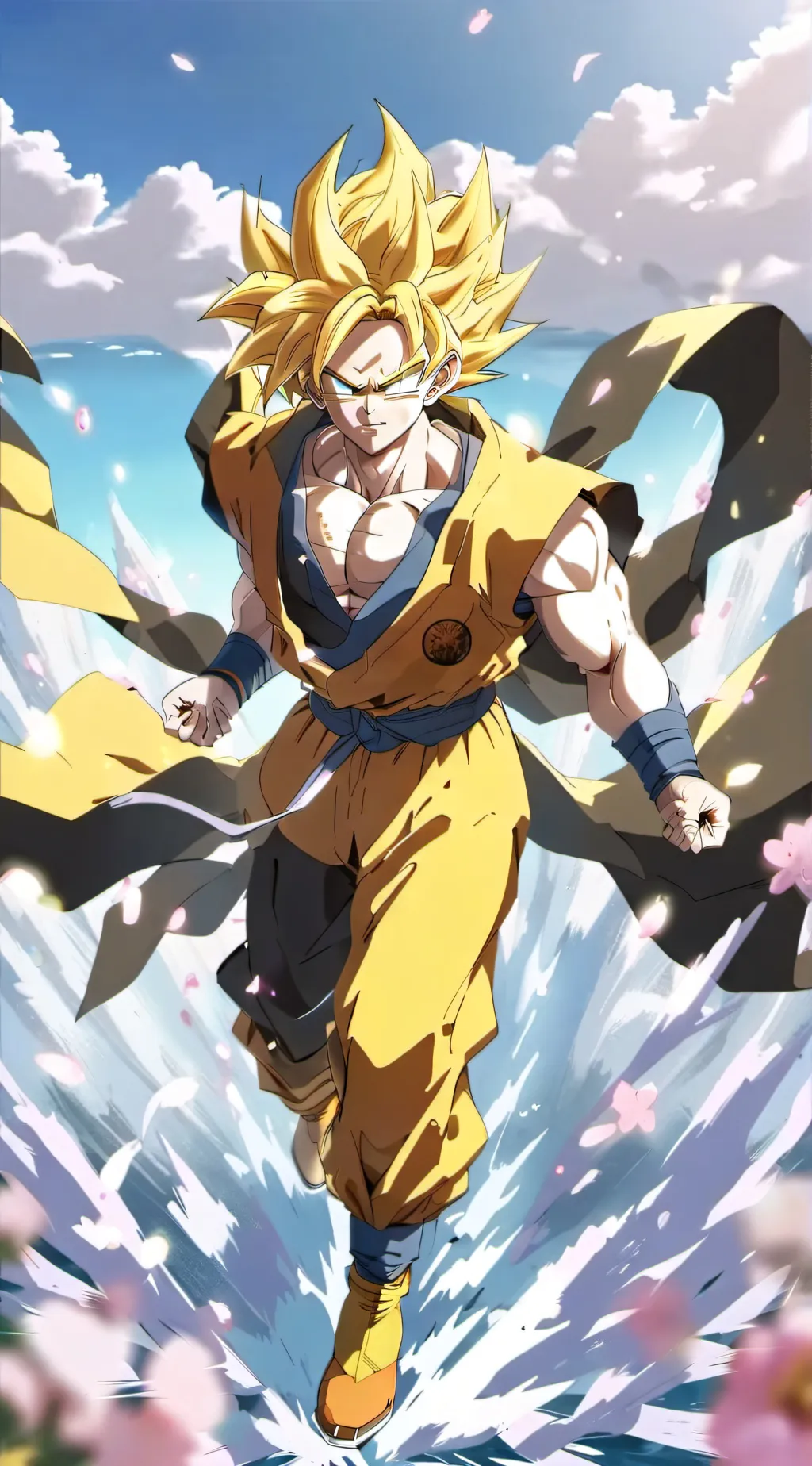 ai character: Goku background