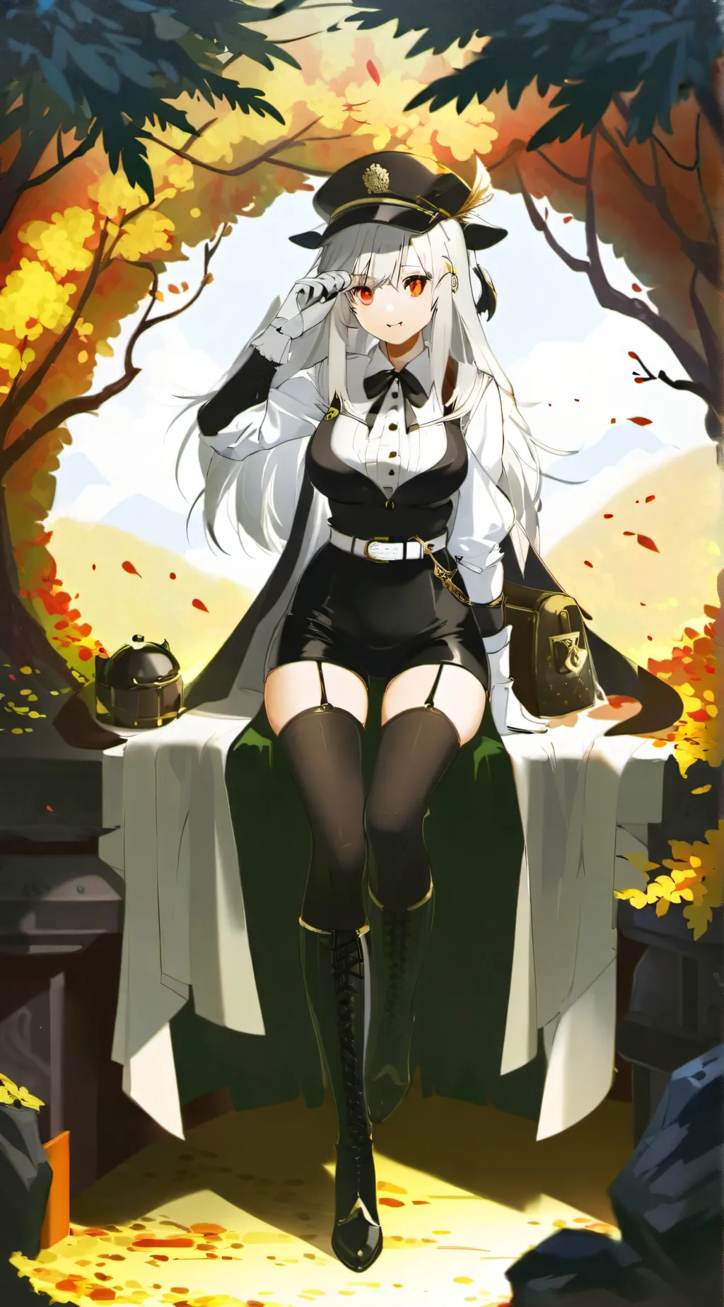 ai character: miku background
