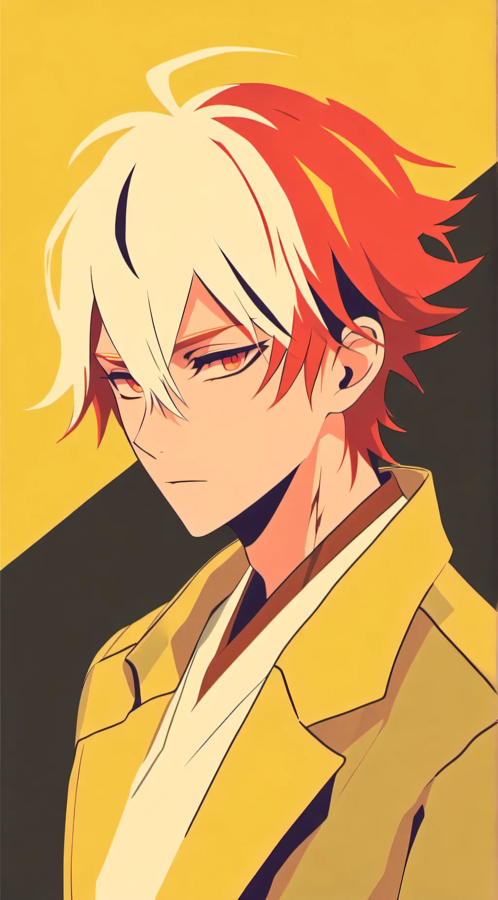 ai character: shoto todoroki  background