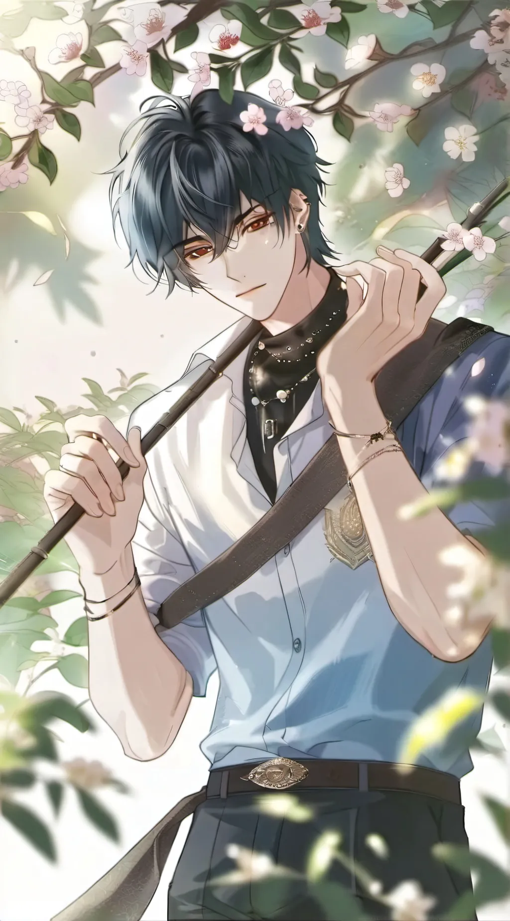 ai character: Isaac background