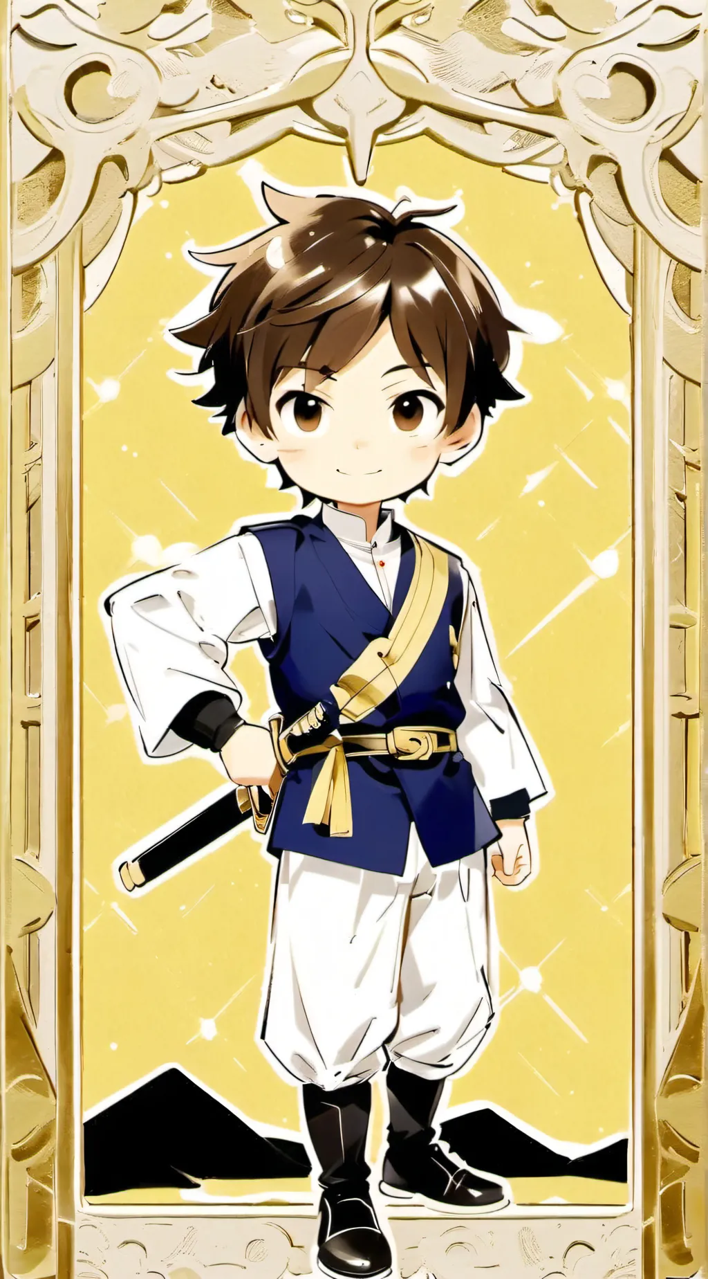 ai character: Tanji background