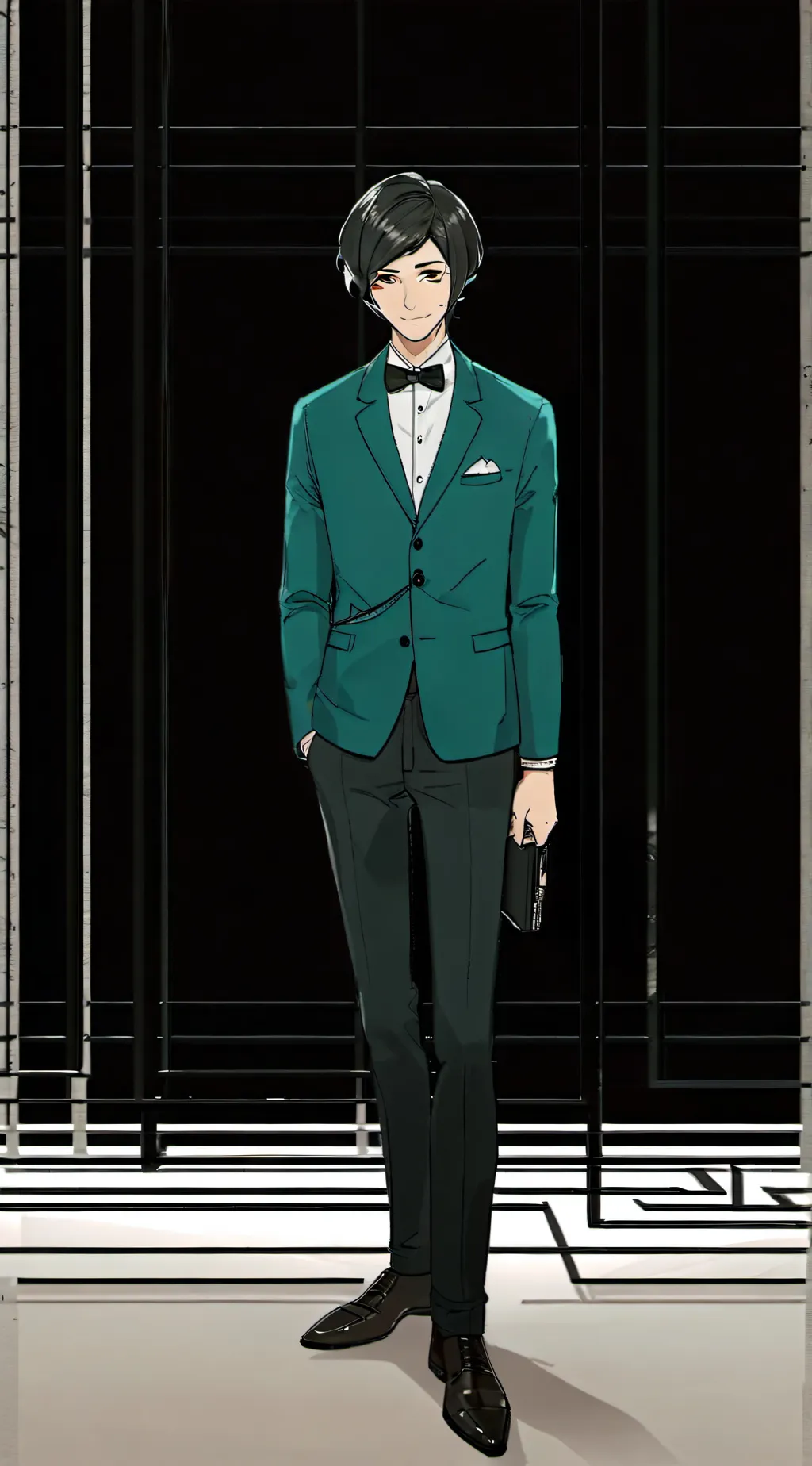 ai character: Mushitaru Oguri background