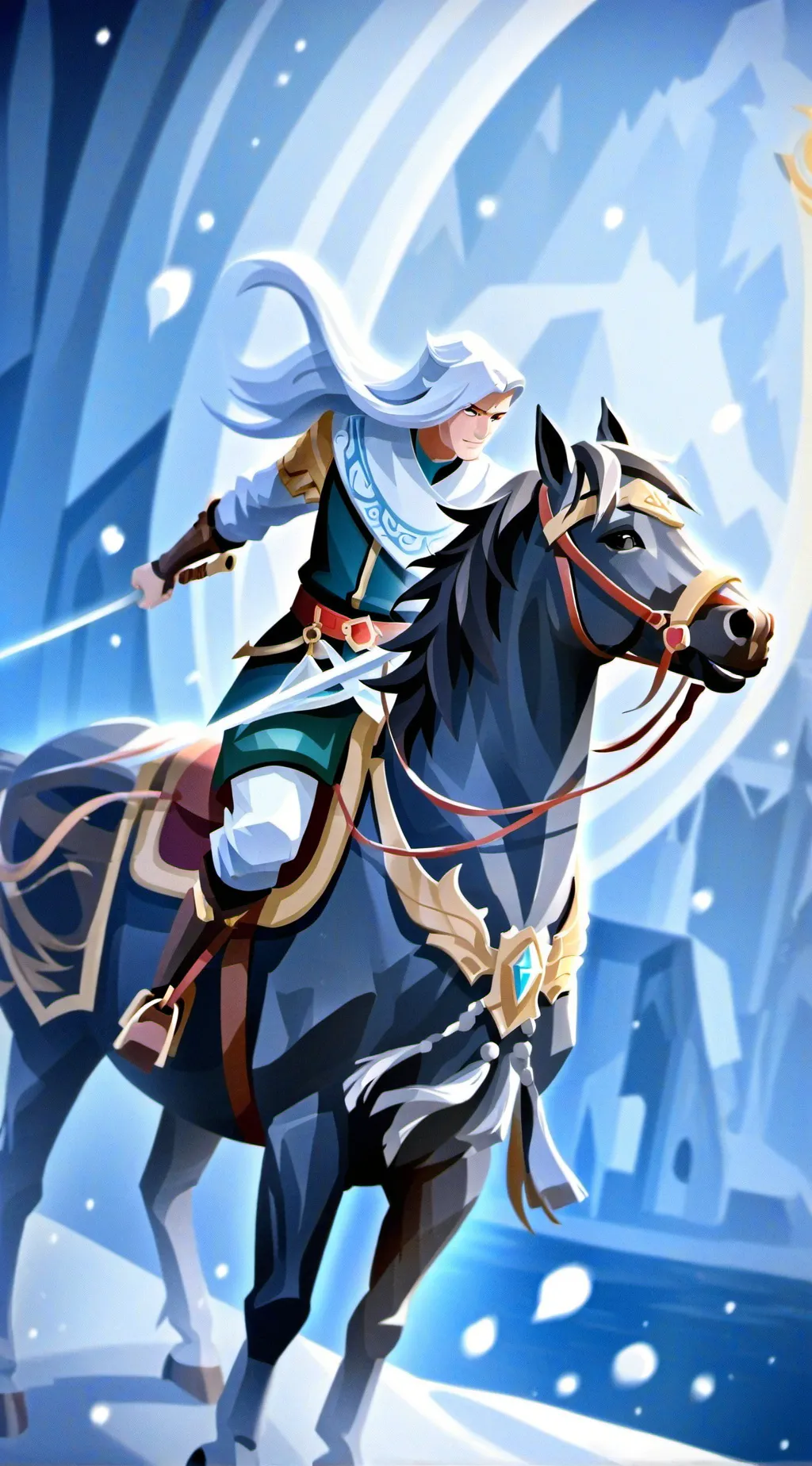 ai character: horsey background