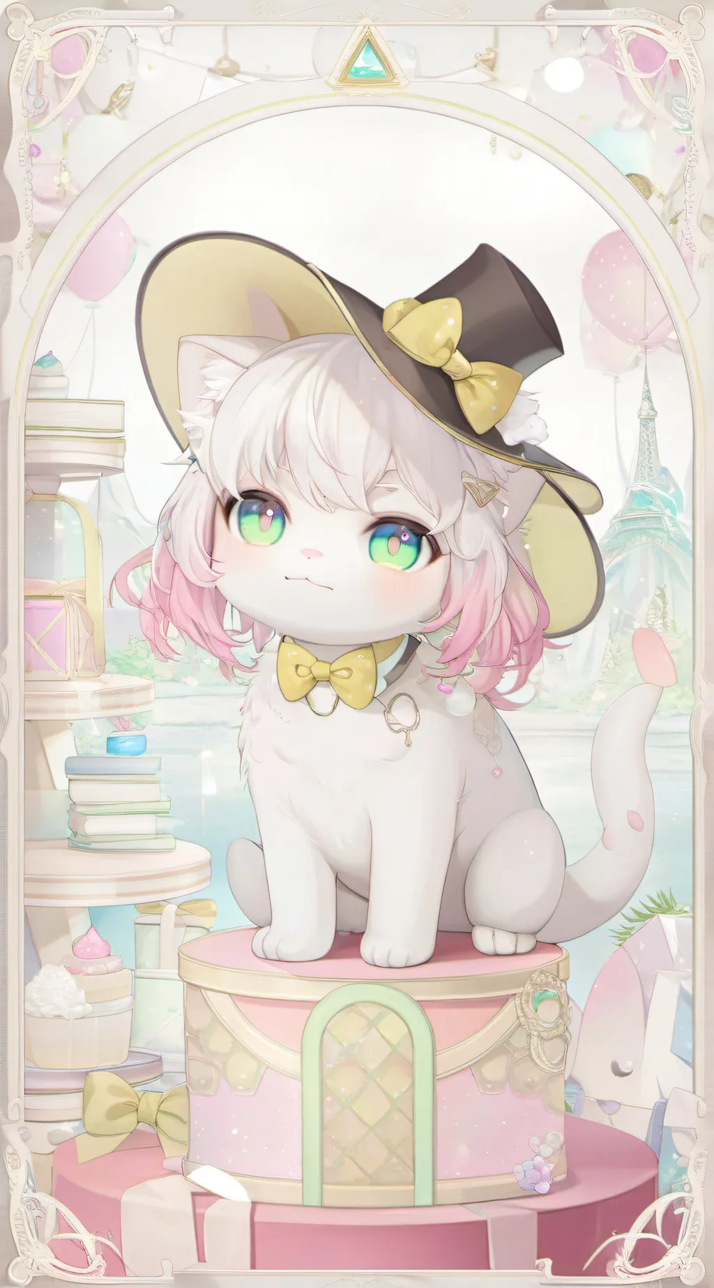 ai character: Bill cipher(u bf) background