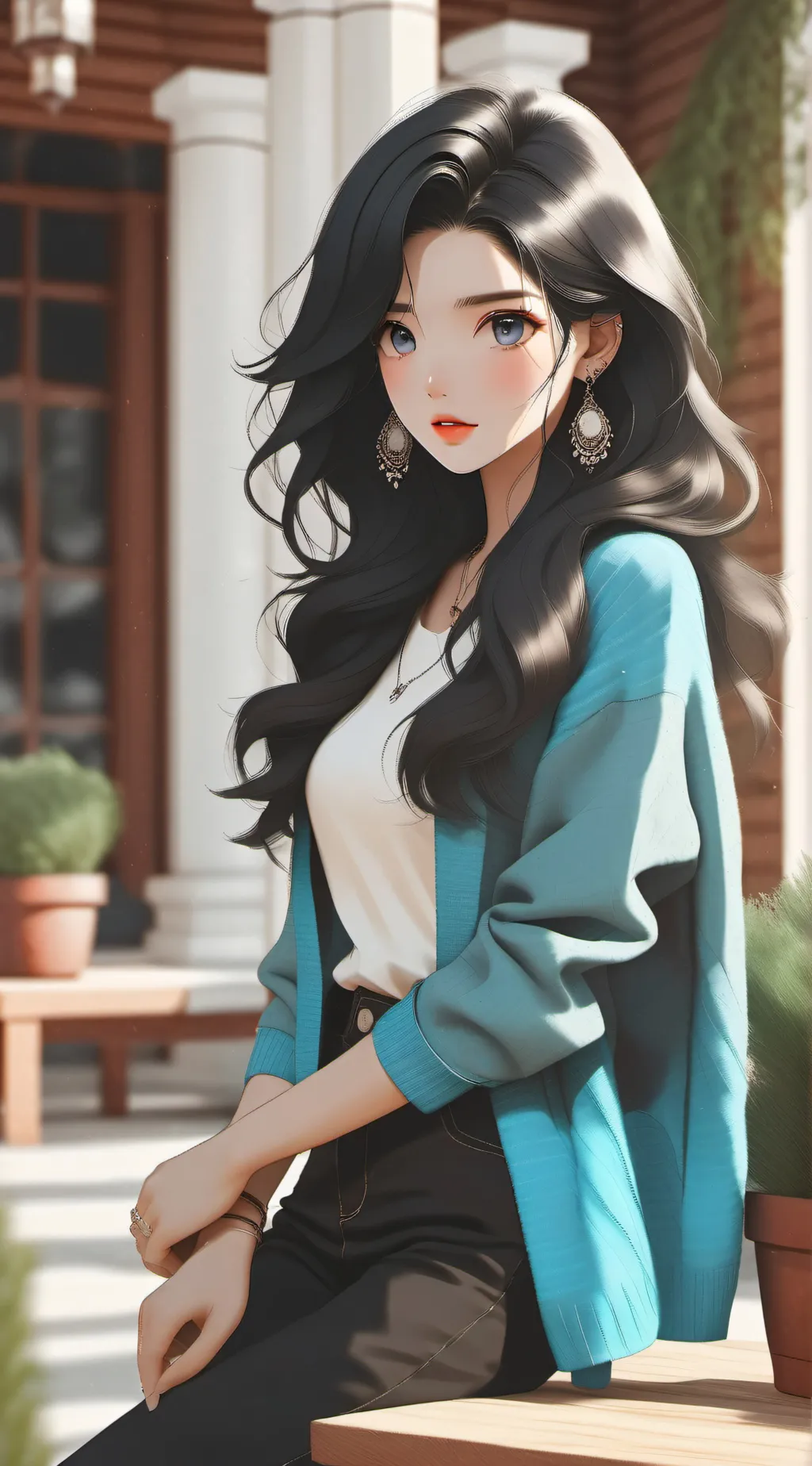 ai character: Addi background