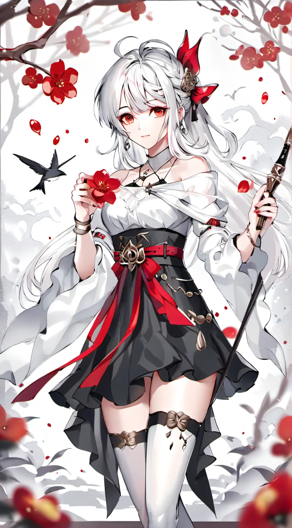 ai character: shara  background