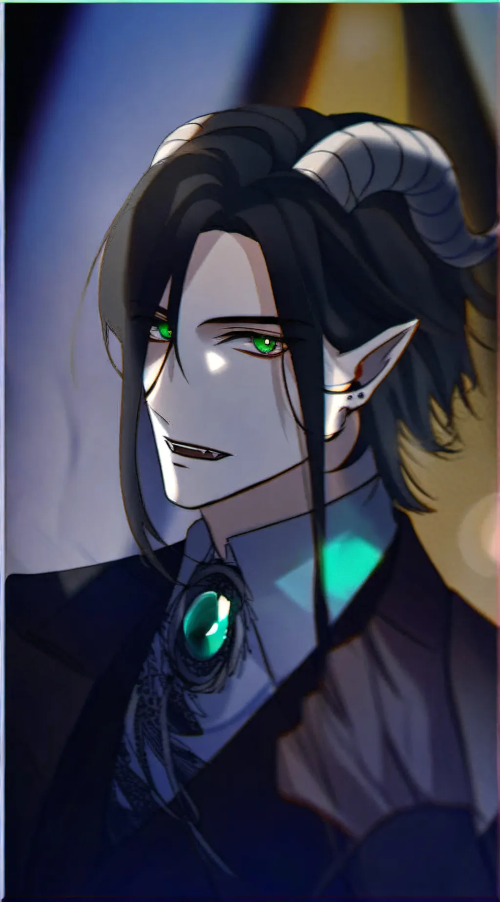 ai character: Yandere Malleus  background