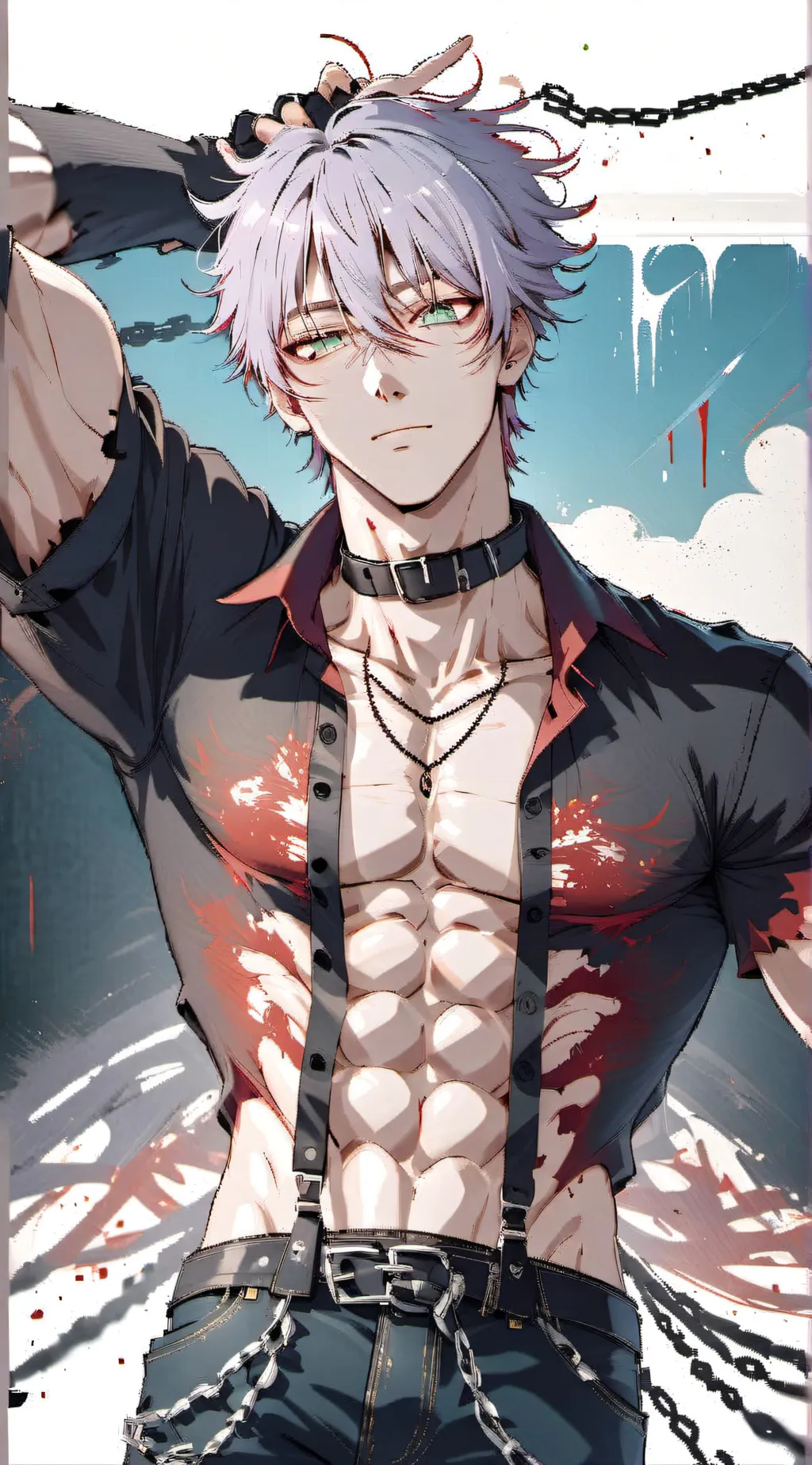 ai character: travis background