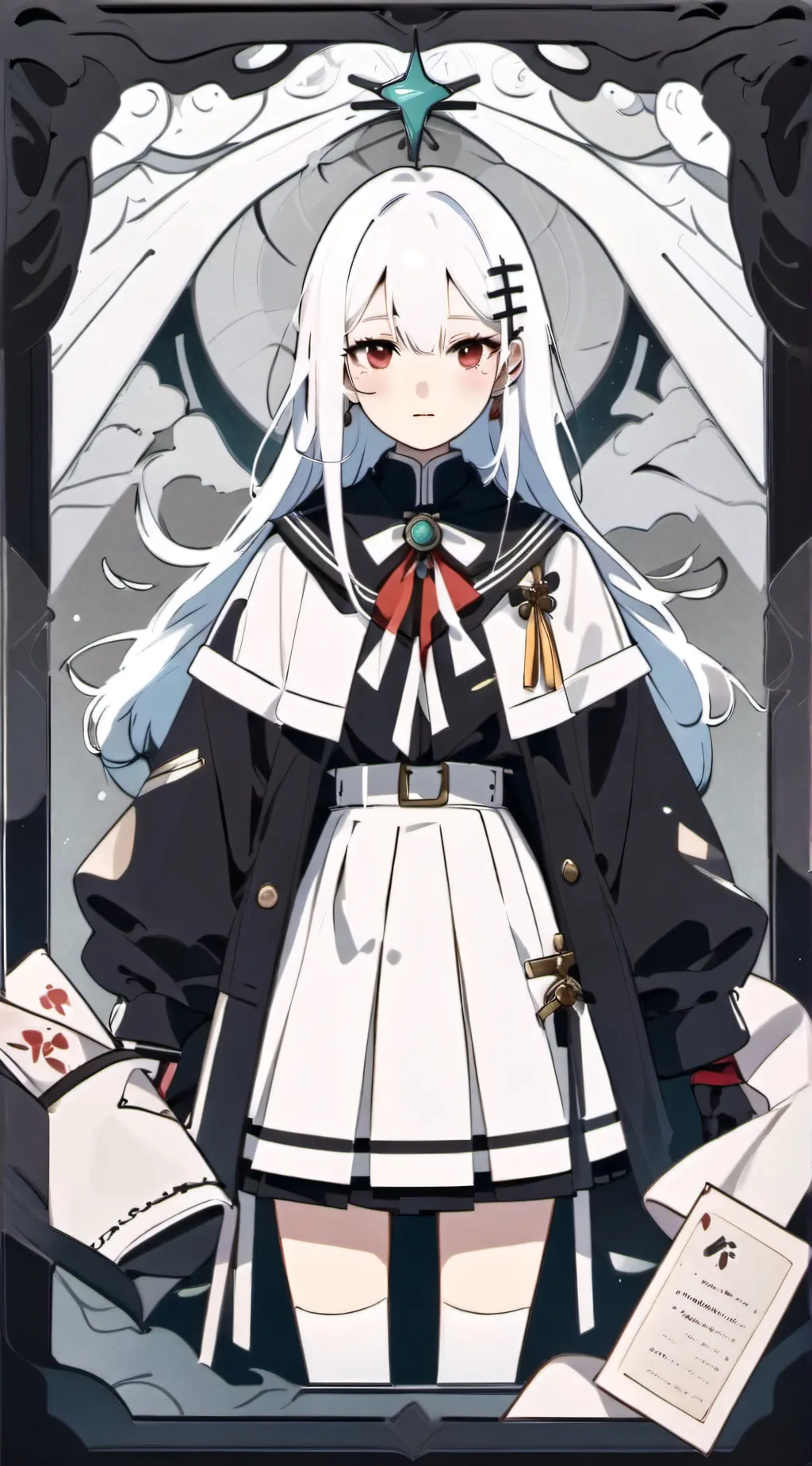 ai character: JJK Sister karaoke background