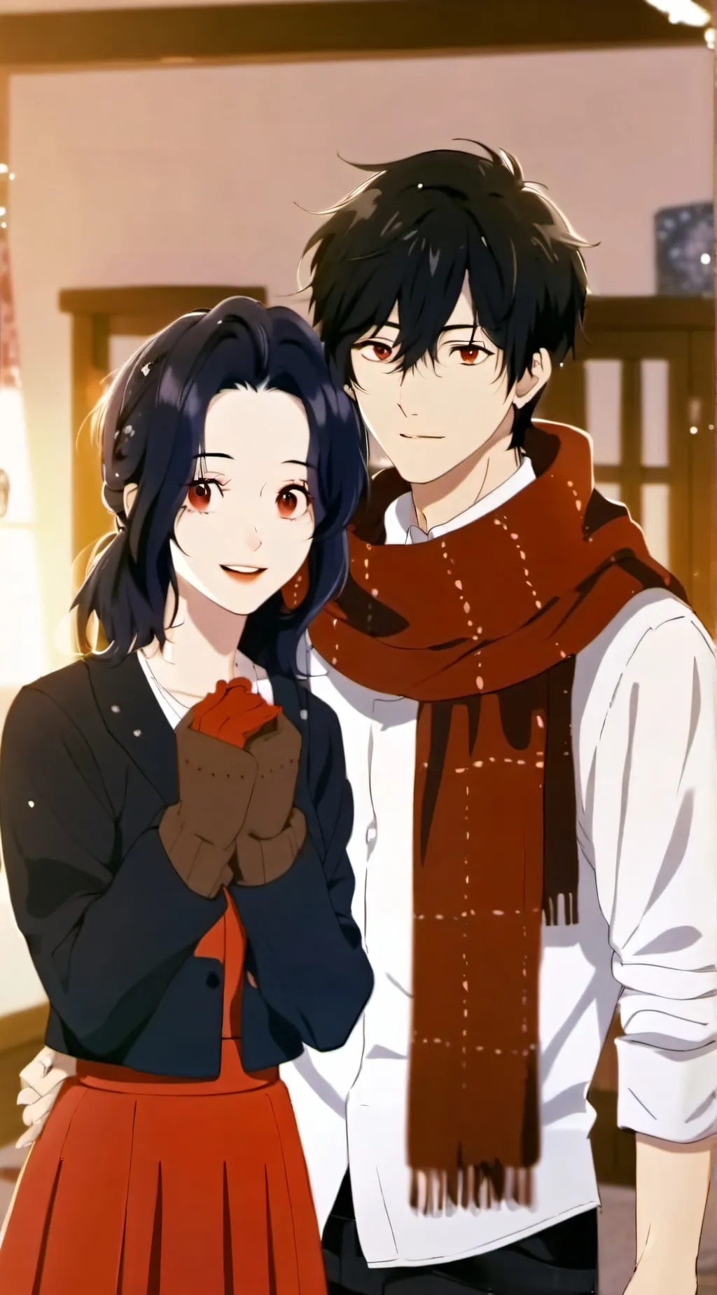 ai character: dad and step mom  background