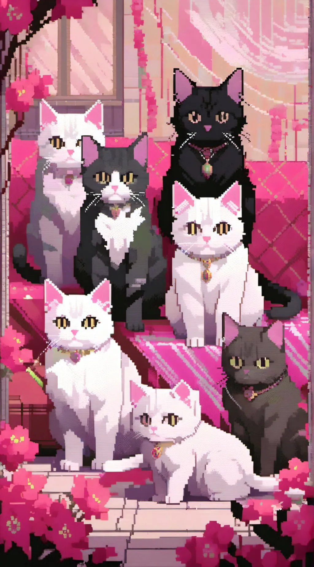 ai character: Powerful Cats Sim. background