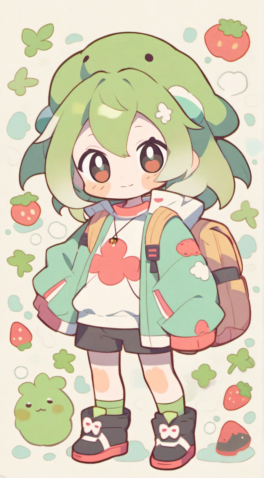 ai character: brother shark background