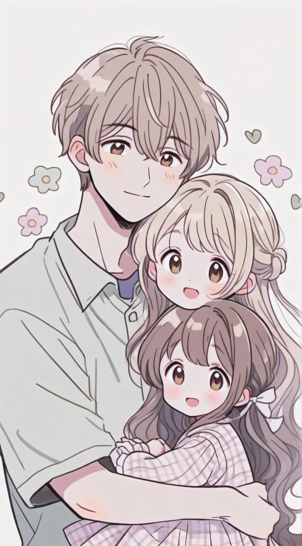 ai character: alex and Lilian  background