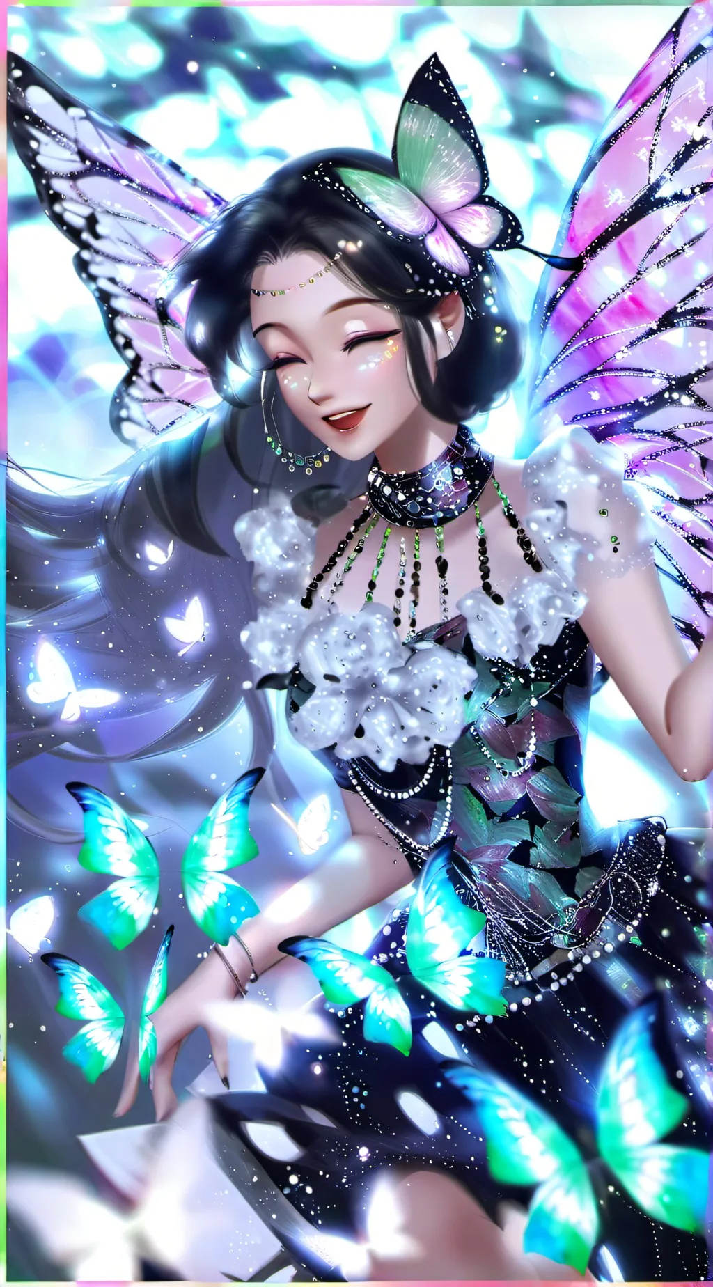 ai character: kocho background