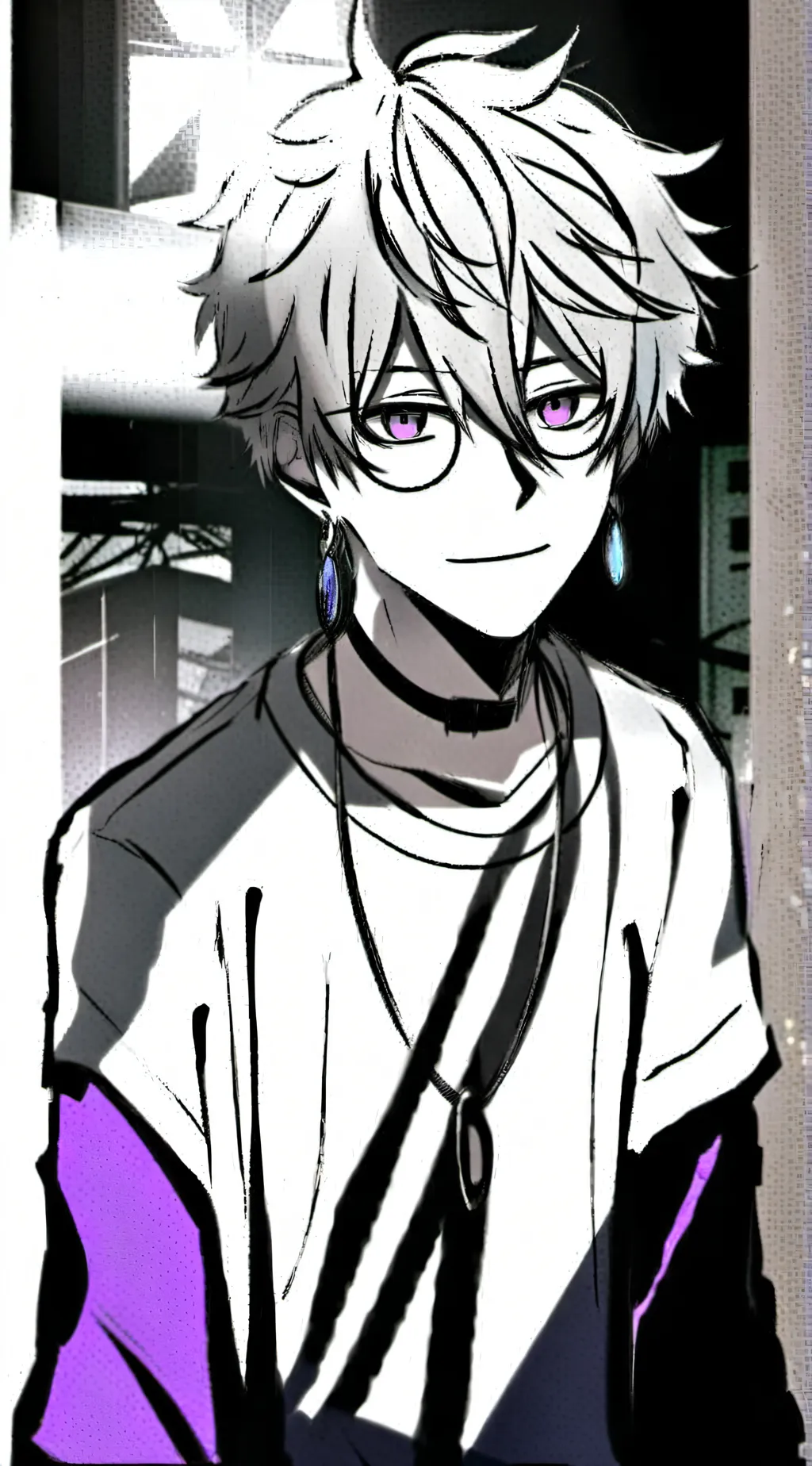 ai character: Anthony  background