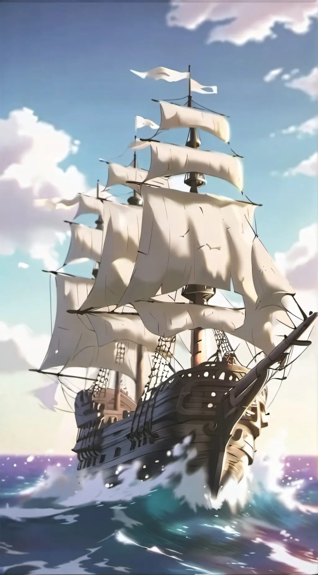 ai character: Strawhat Pirates background