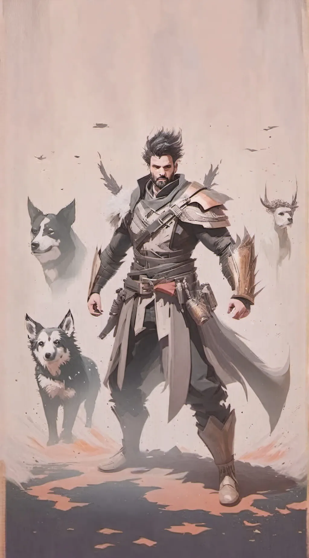 ai character: Caiden's world background