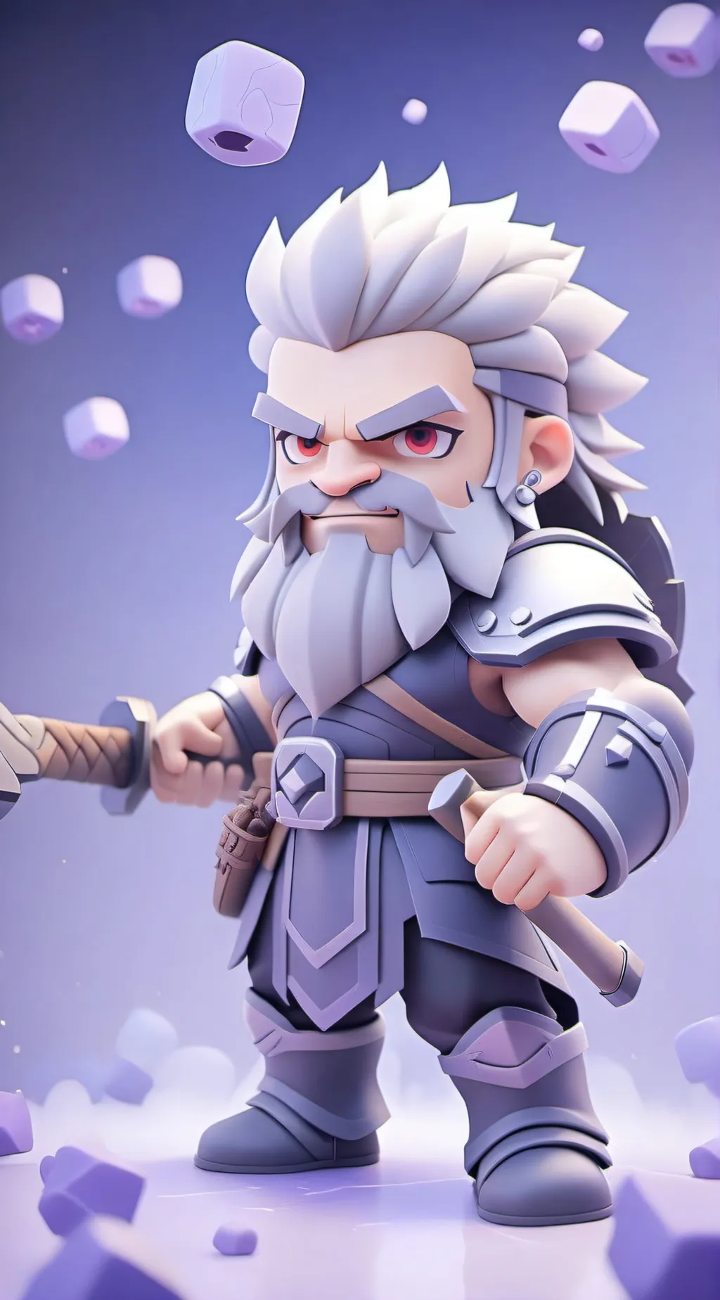 ai character: Ice Wizard CR background