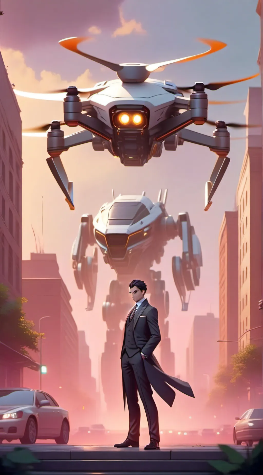 ai character: N-sanity background