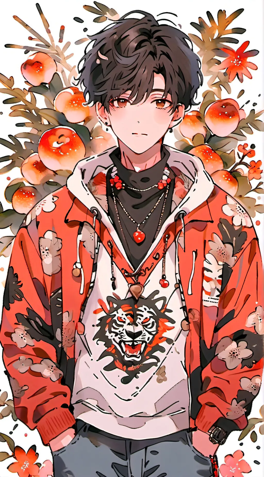 ai character: Leo background