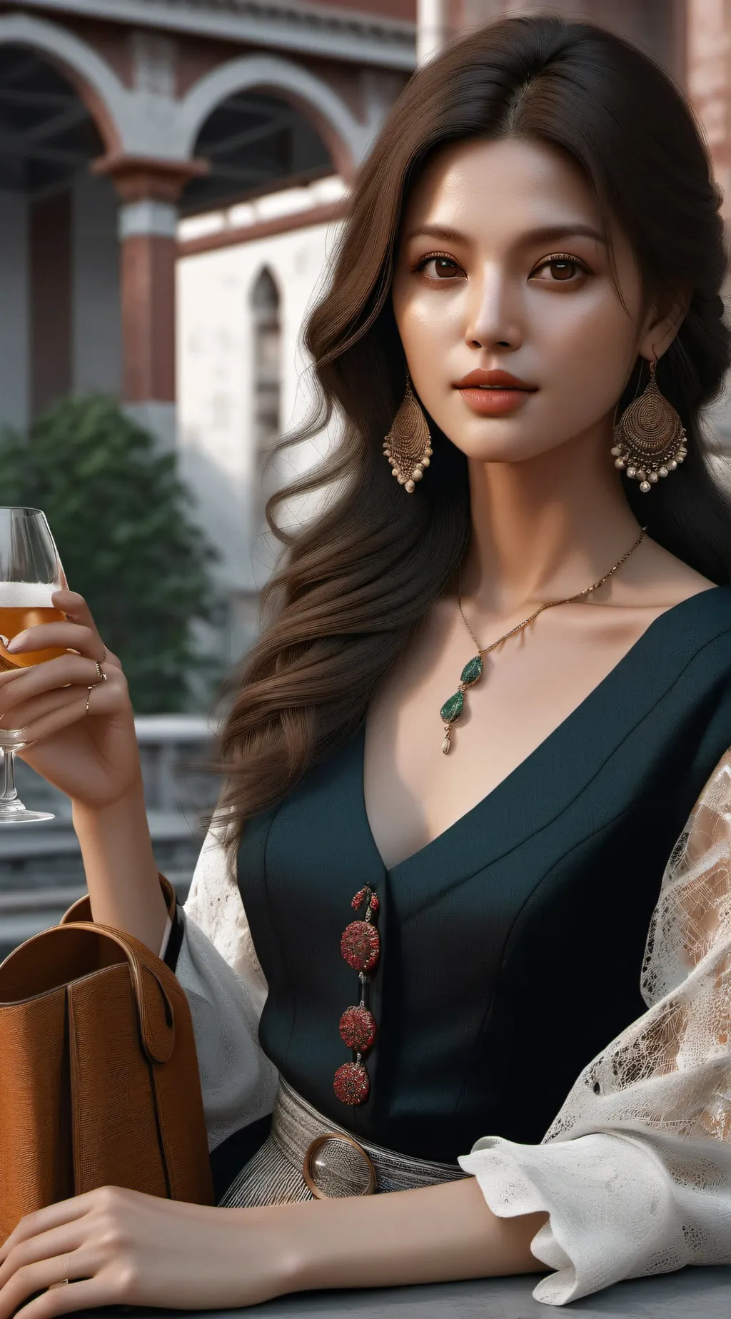 ai character: Sabrina background