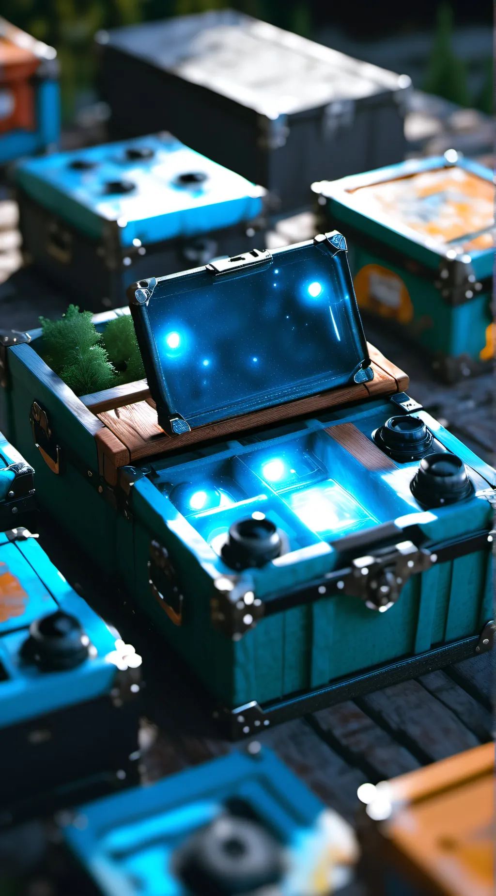 ai character: ttd gadget crate  background