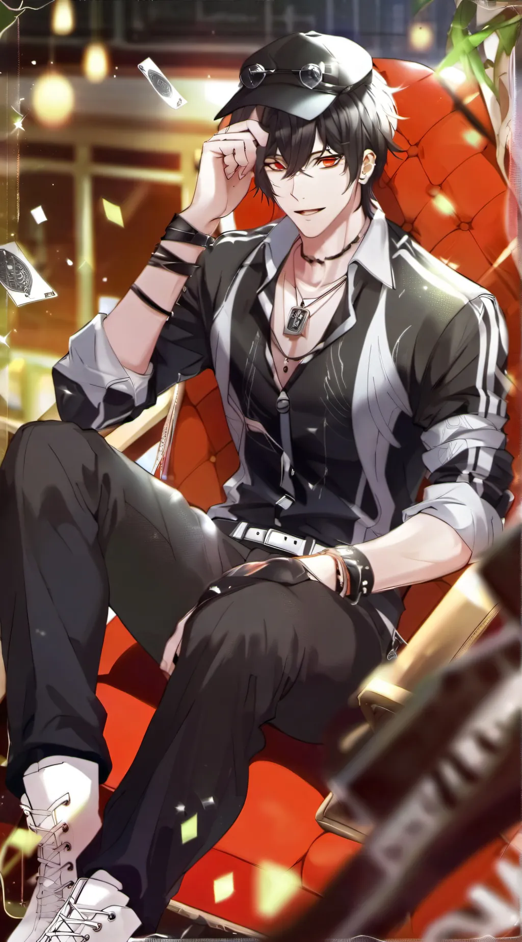 ai character: Dion background