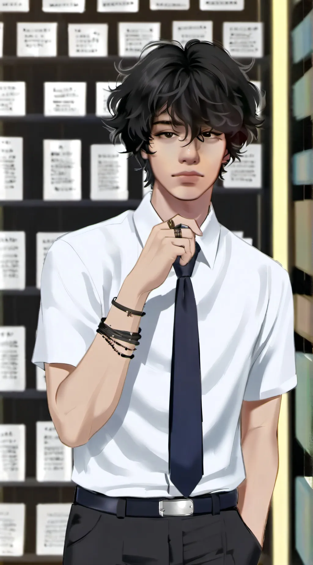 ai character: Ezra background