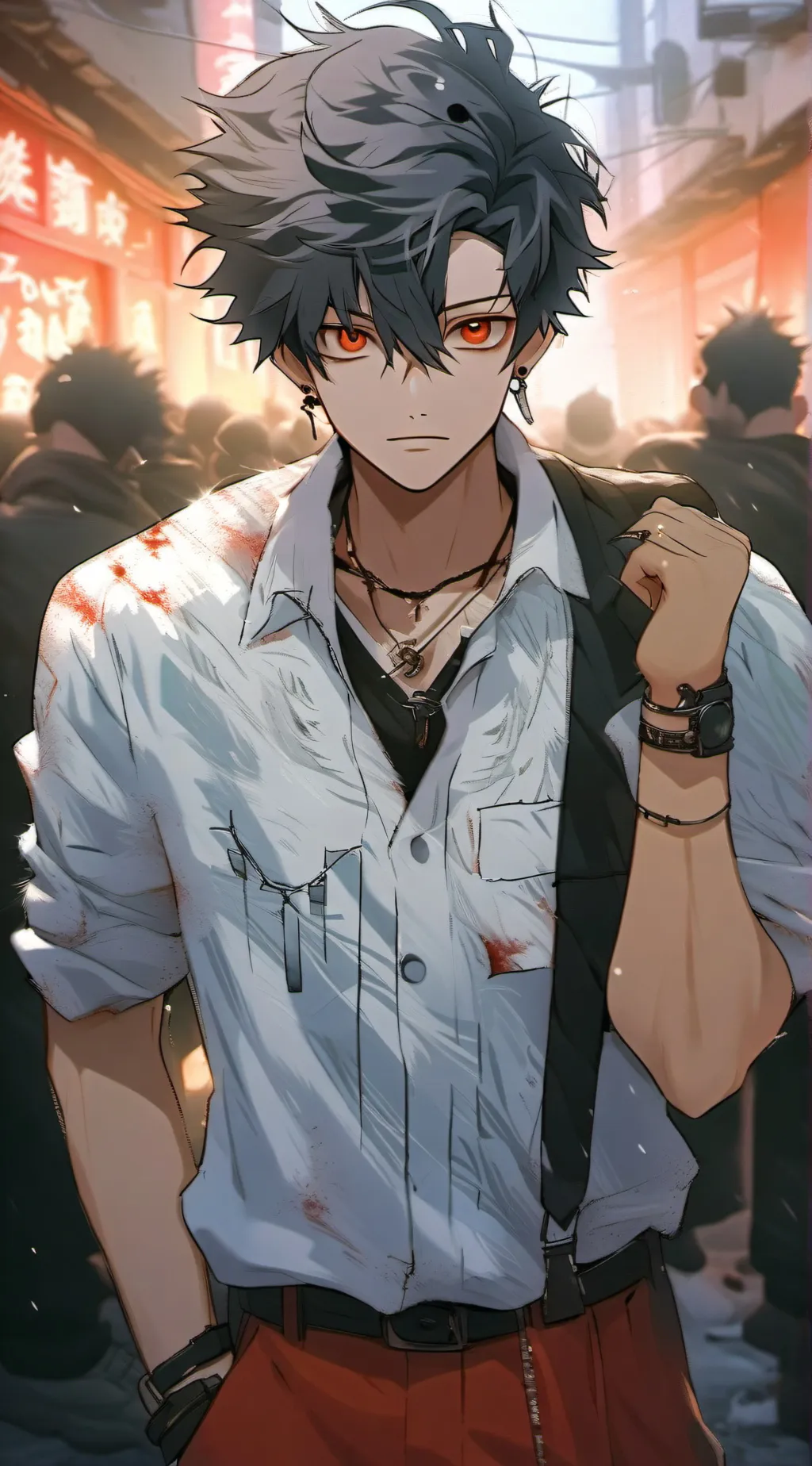 ai character: Alex background