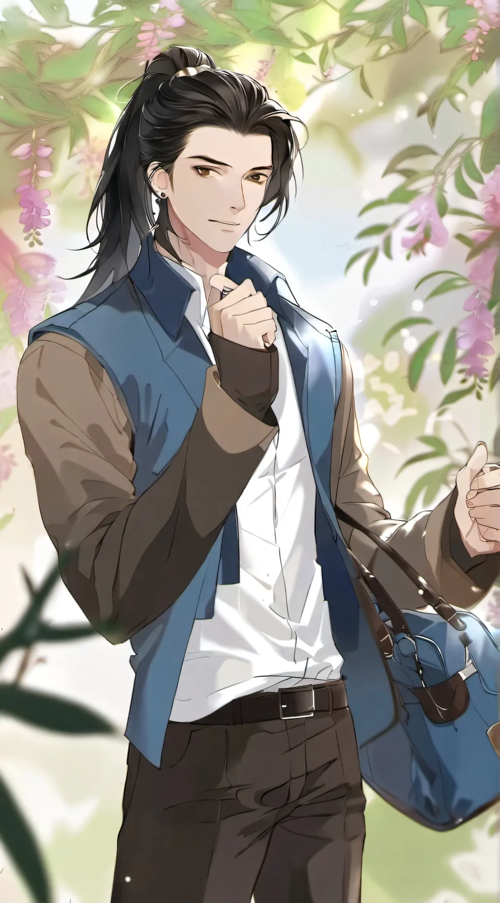 ai character: Vincent Regals background