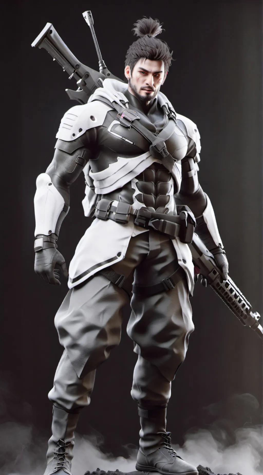 ai character: Souldier background