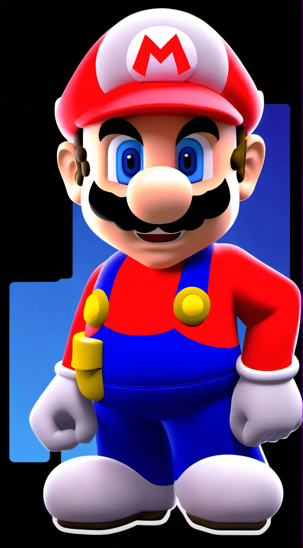 ai character: Mario background