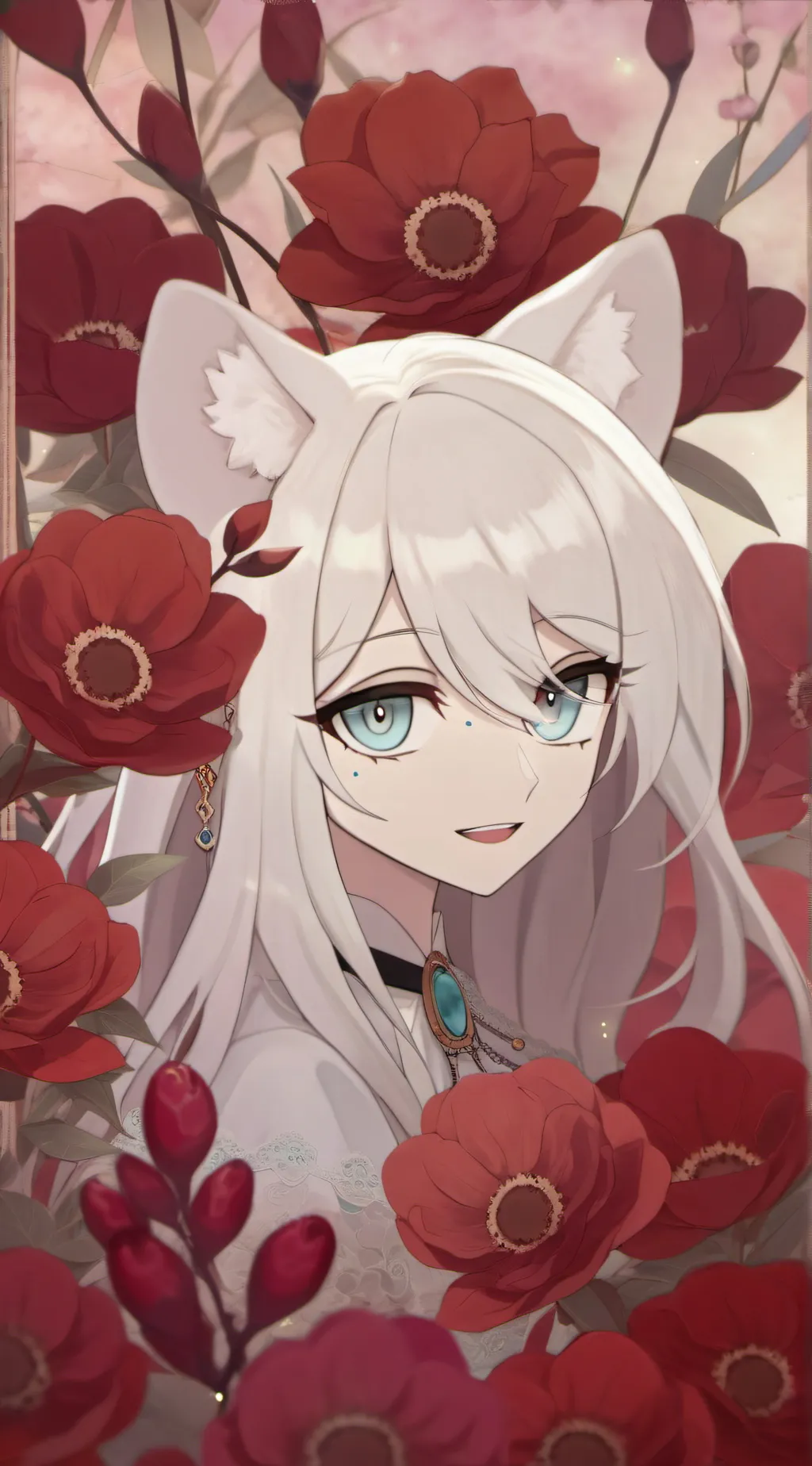 ai character: Lily Petal🌸 background